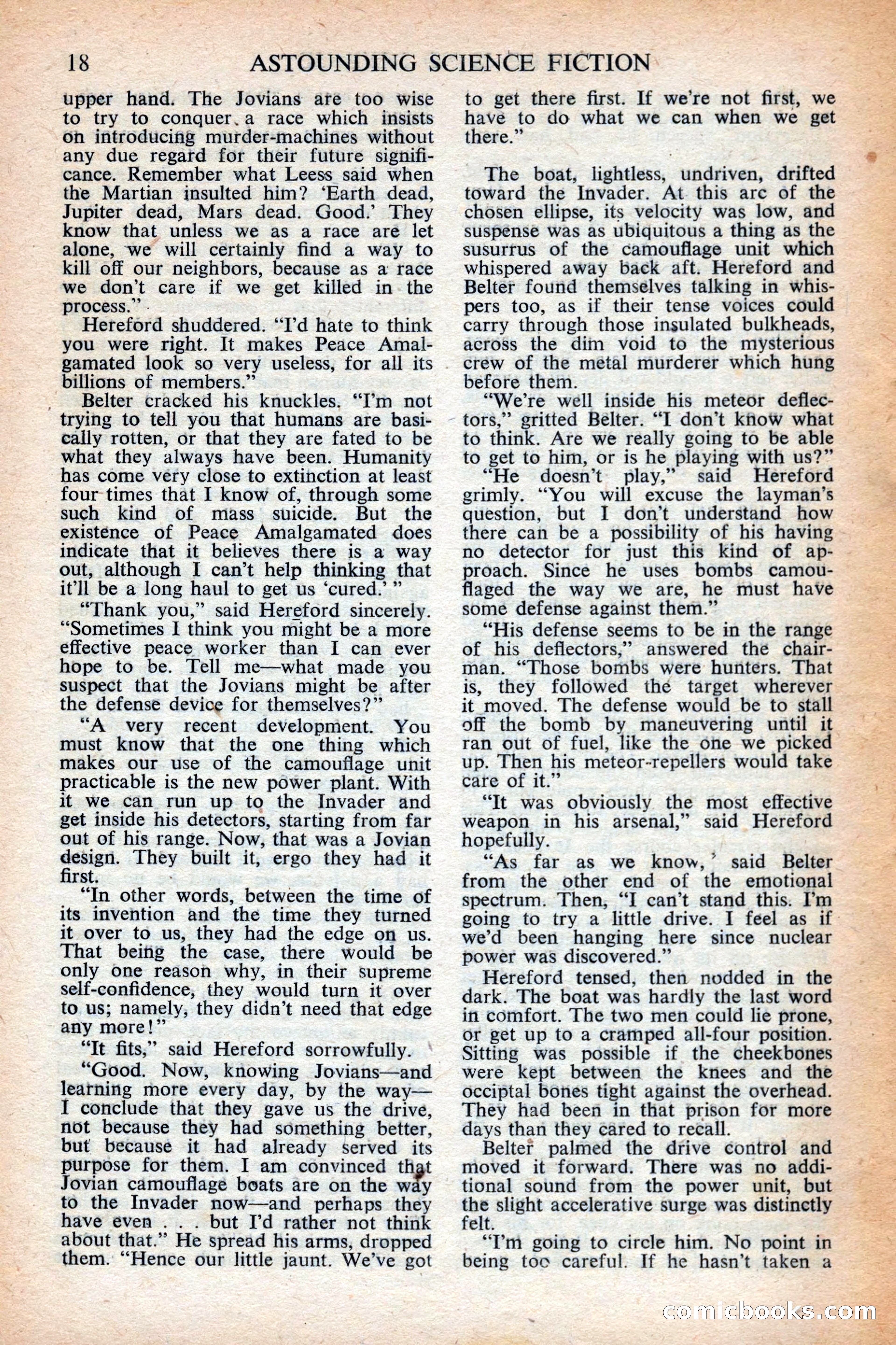Astounding Science Fiction, British Edition — page 20 of 68