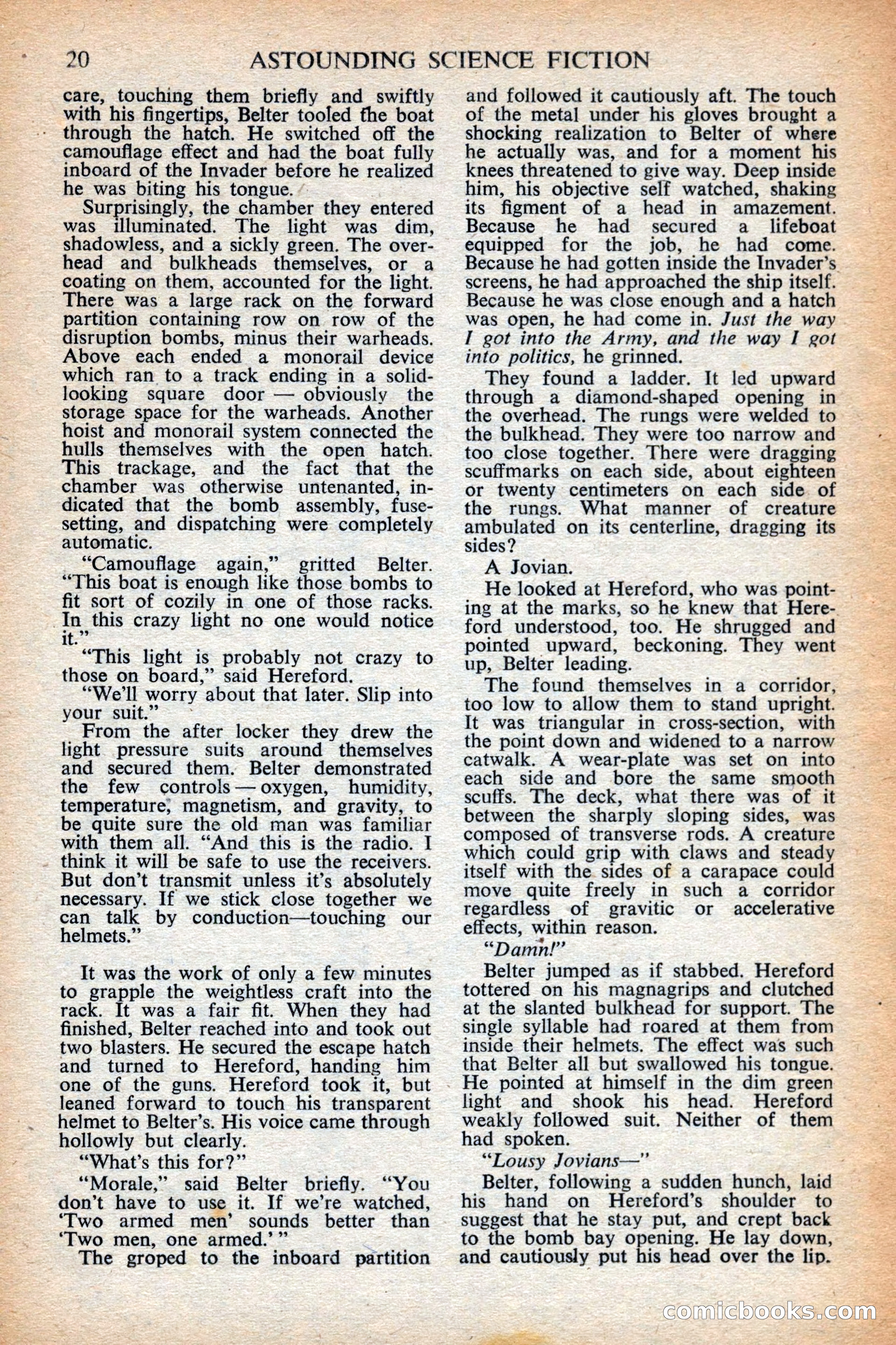 Astounding Science Fiction, British Edition — page 22 of 68