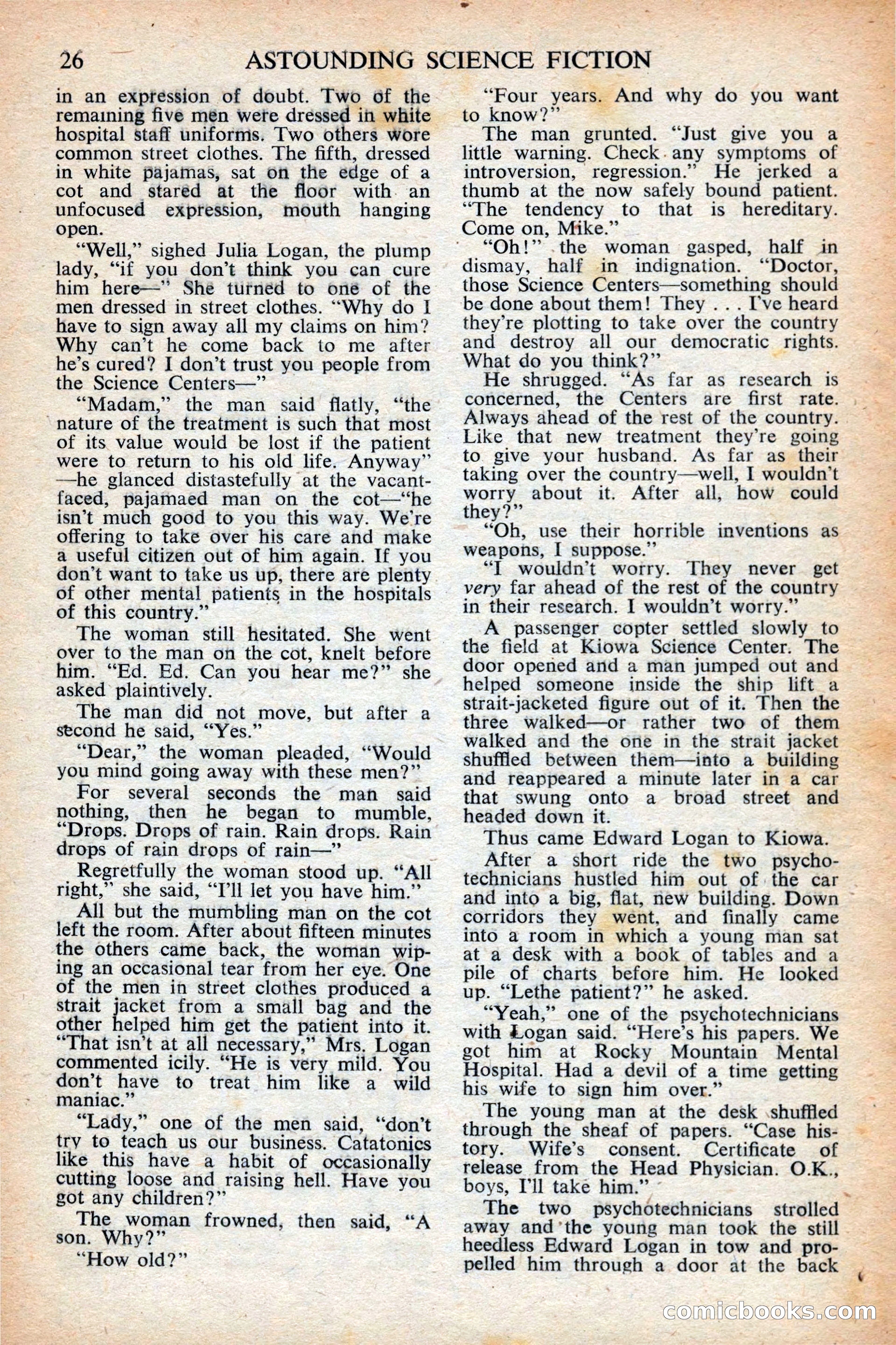 Astounding Science Fiction, British Edition — page 28 of 68