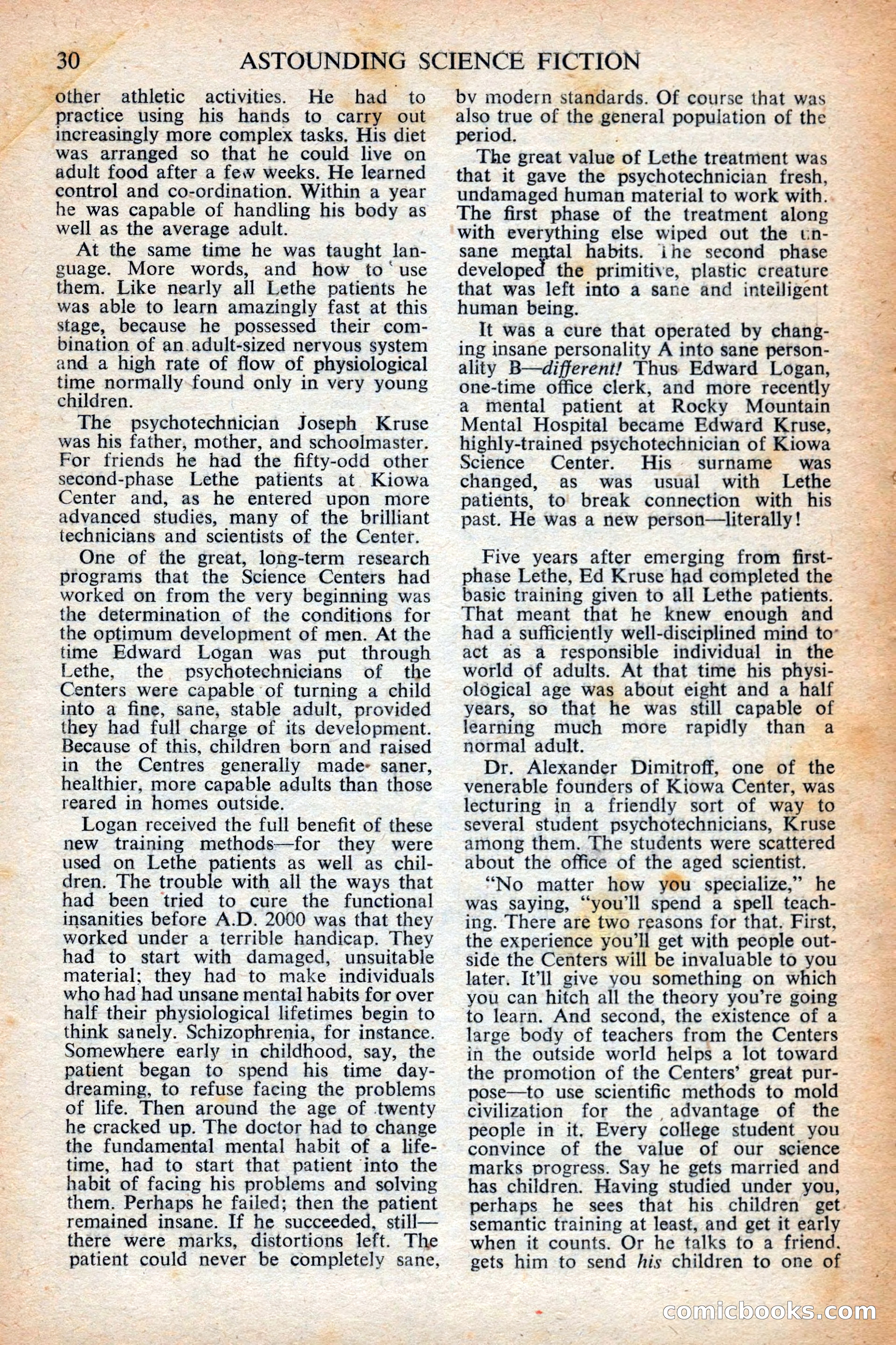 Astounding Science Fiction, British Edition — page 32 of 68