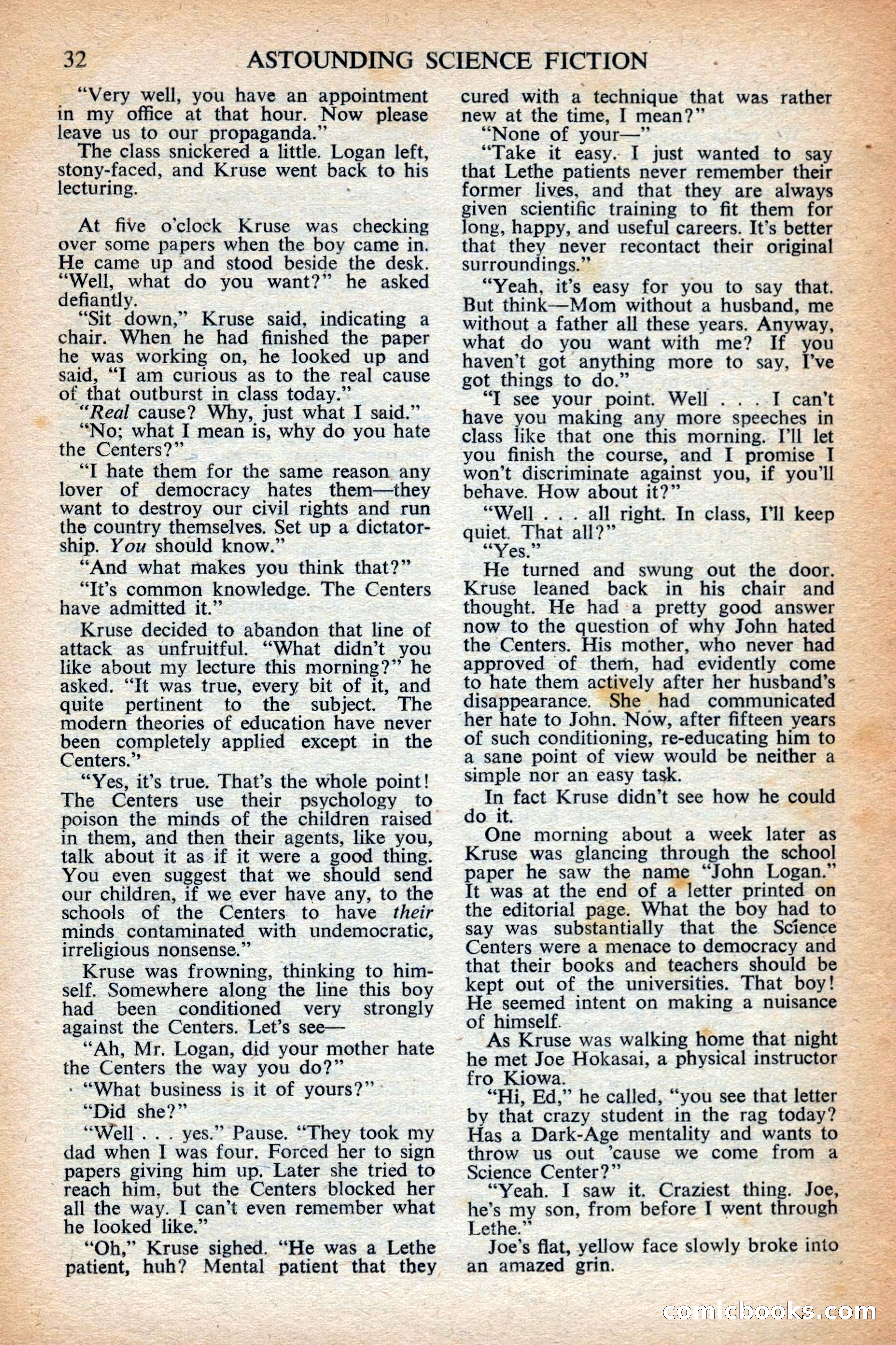 Astounding Science Fiction, British Edition — page 34 of 68