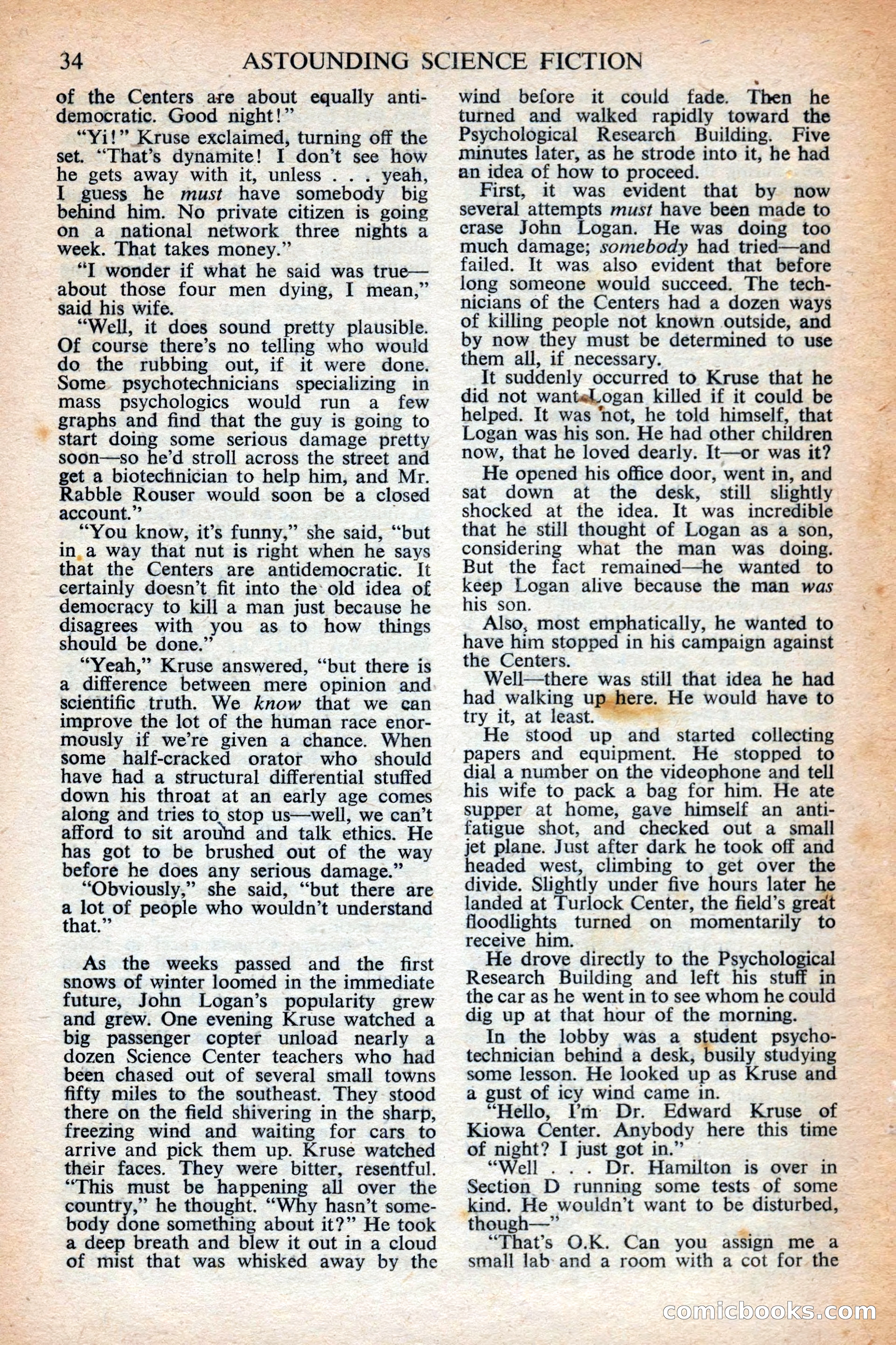 Astounding Science Fiction, British Edition — page 36 of 68