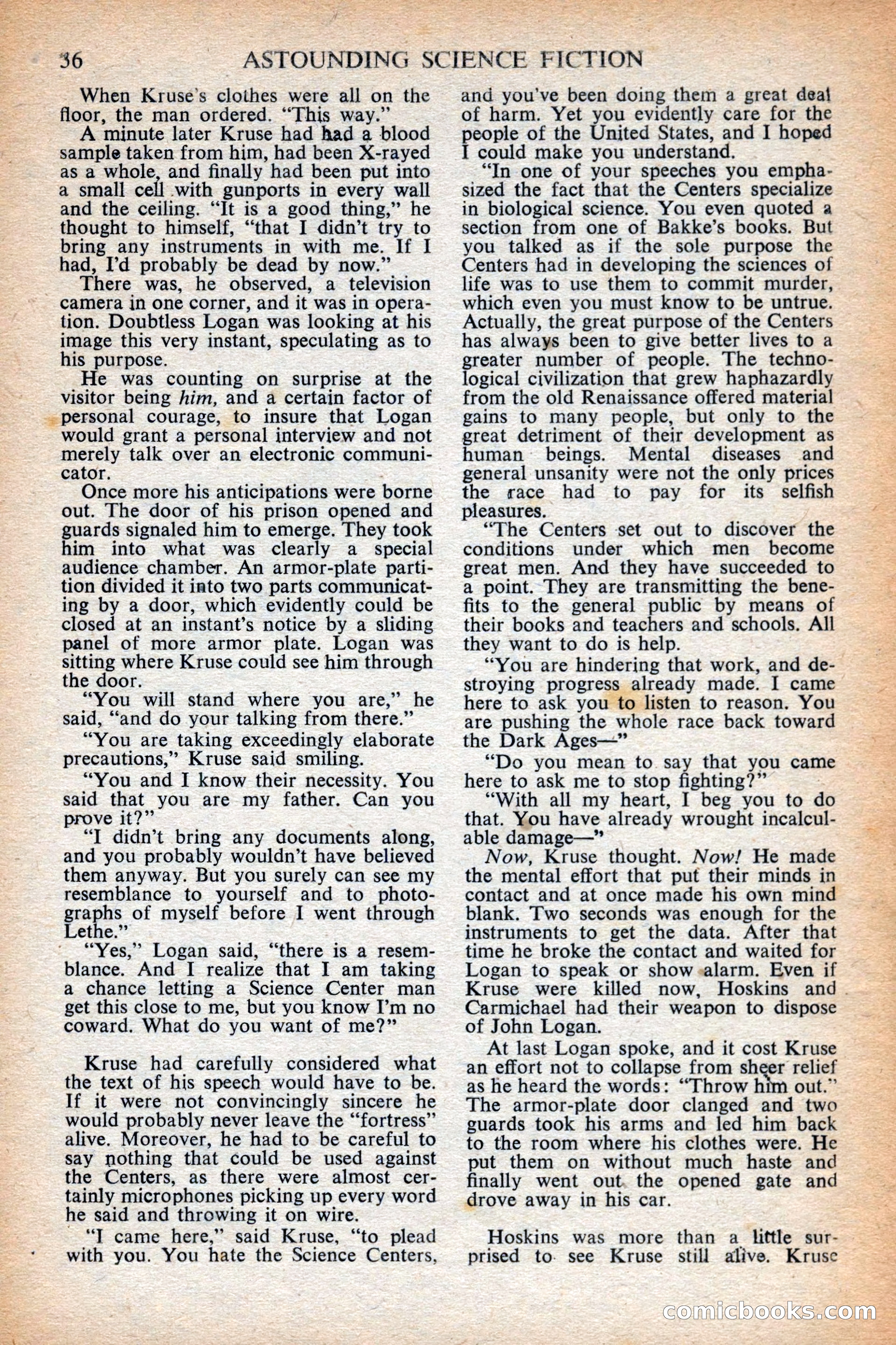 Astounding Science Fiction, British Edition — page 38 of 68