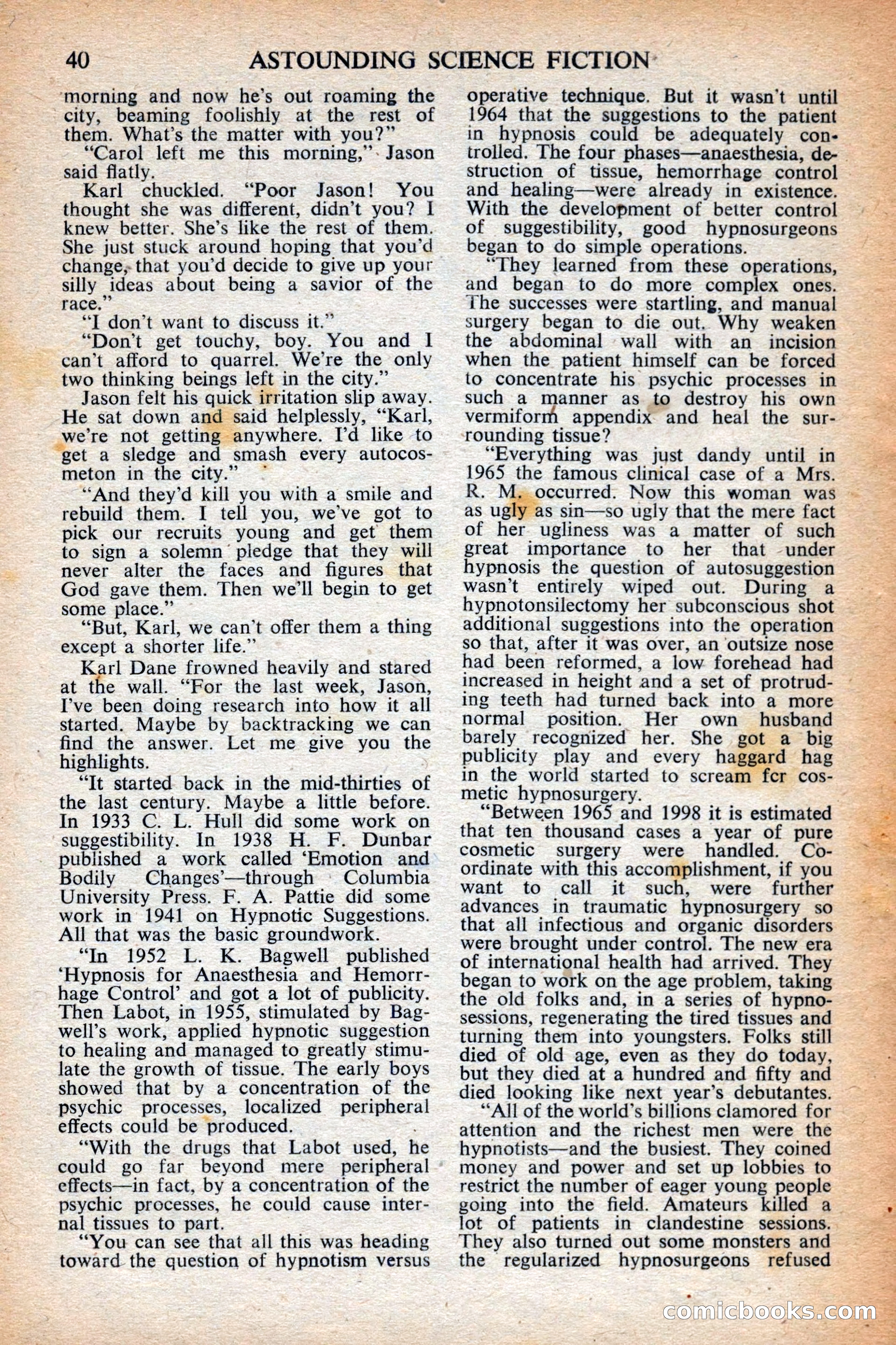 Astounding Science Fiction, British Edition — page 42 of 68