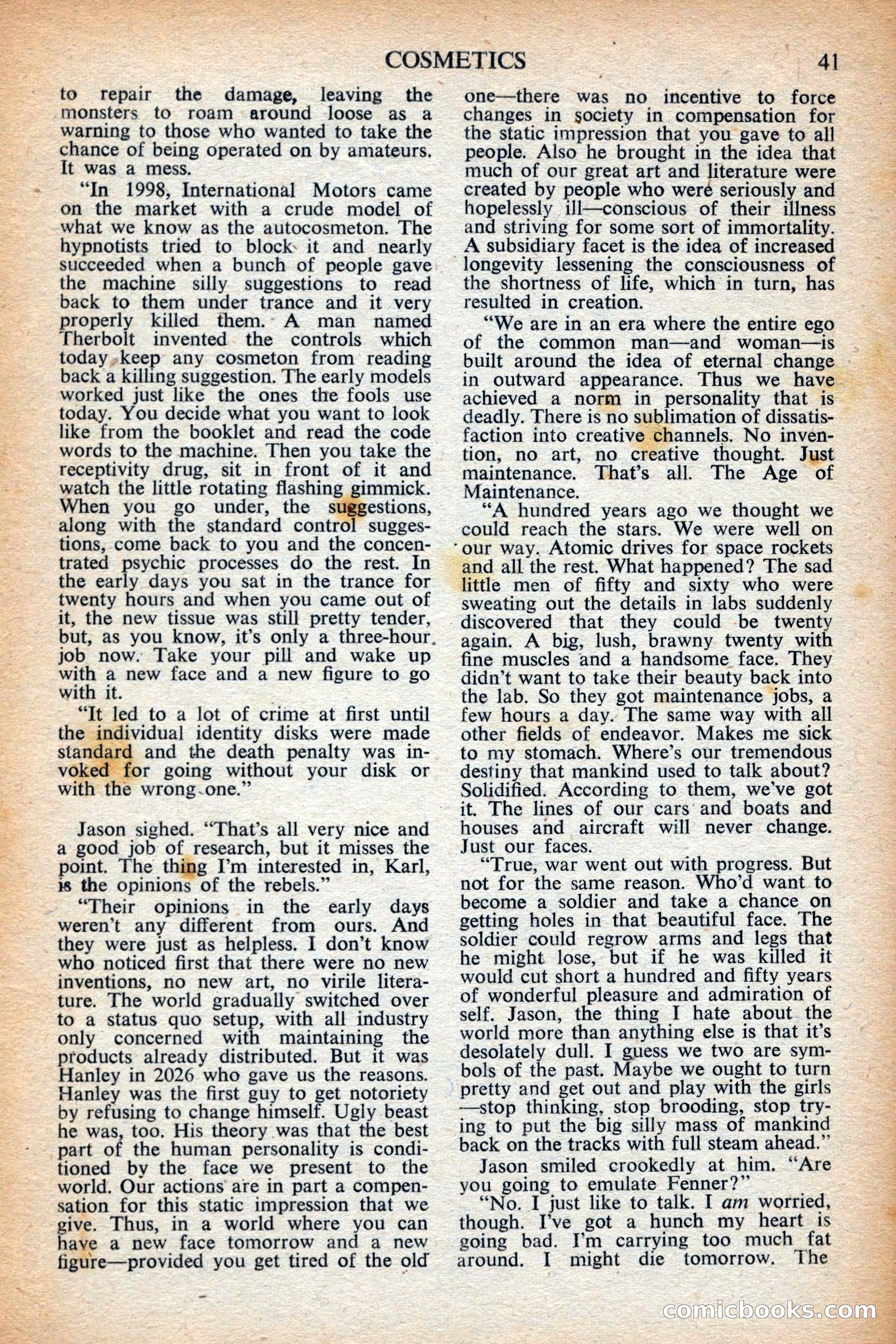 Astounding Science Fiction, British Edition — page 43 of 68