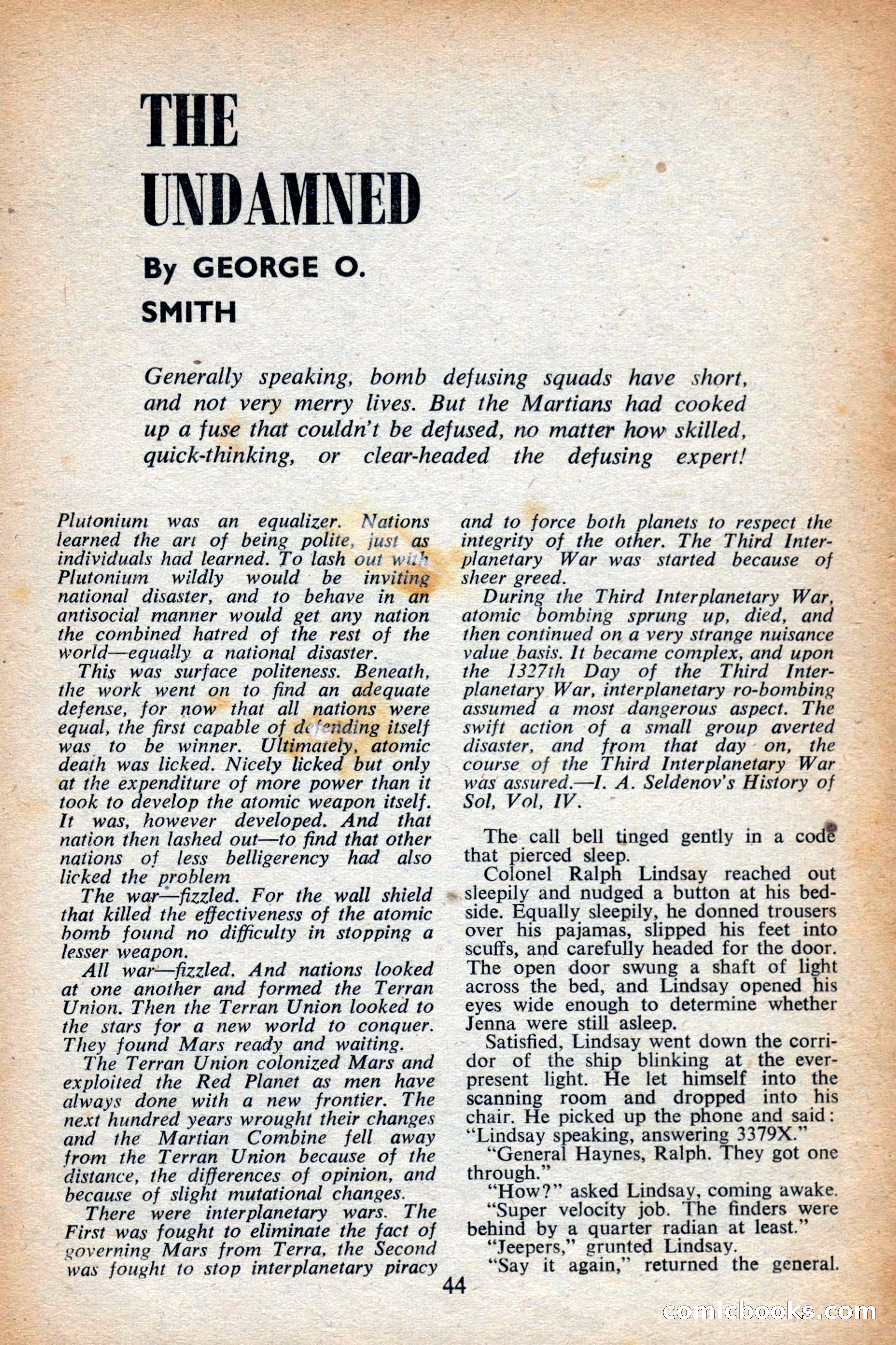 Astounding Science Fiction, British Edition — page 46 of 68