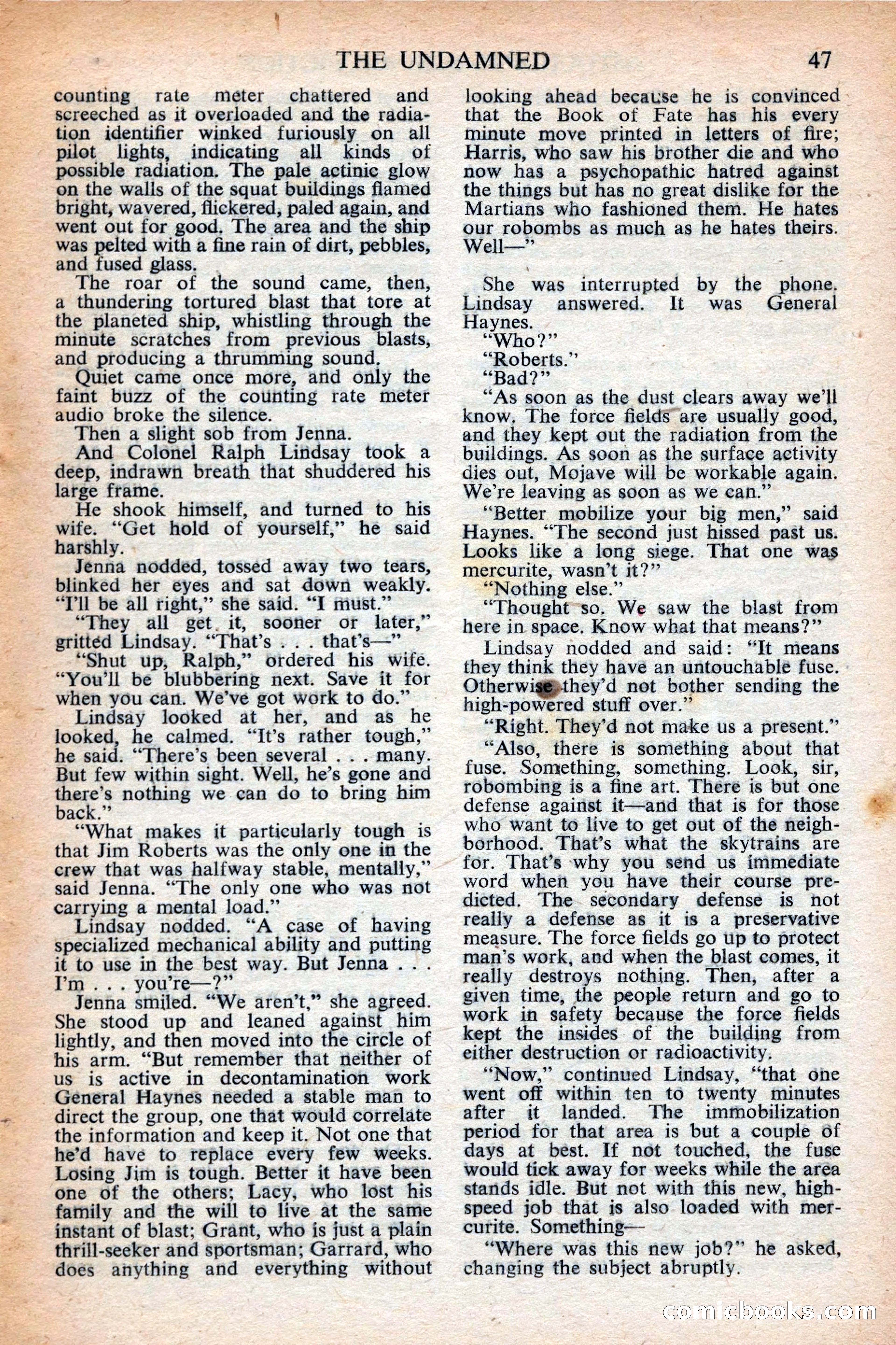Astounding Science Fiction, British Edition — page 49 of 68