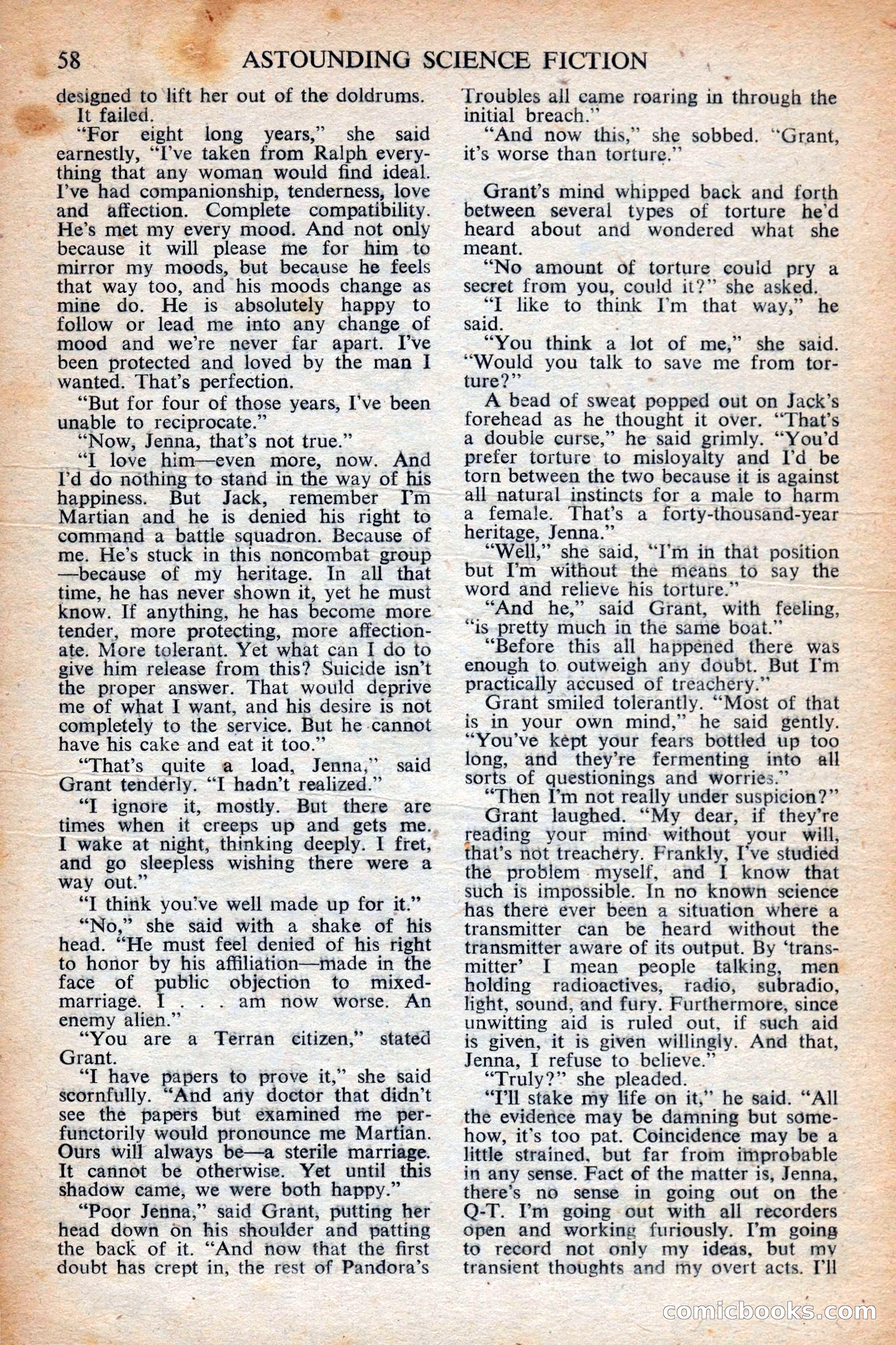 Astounding Science Fiction, British Edition — page 60 of 68