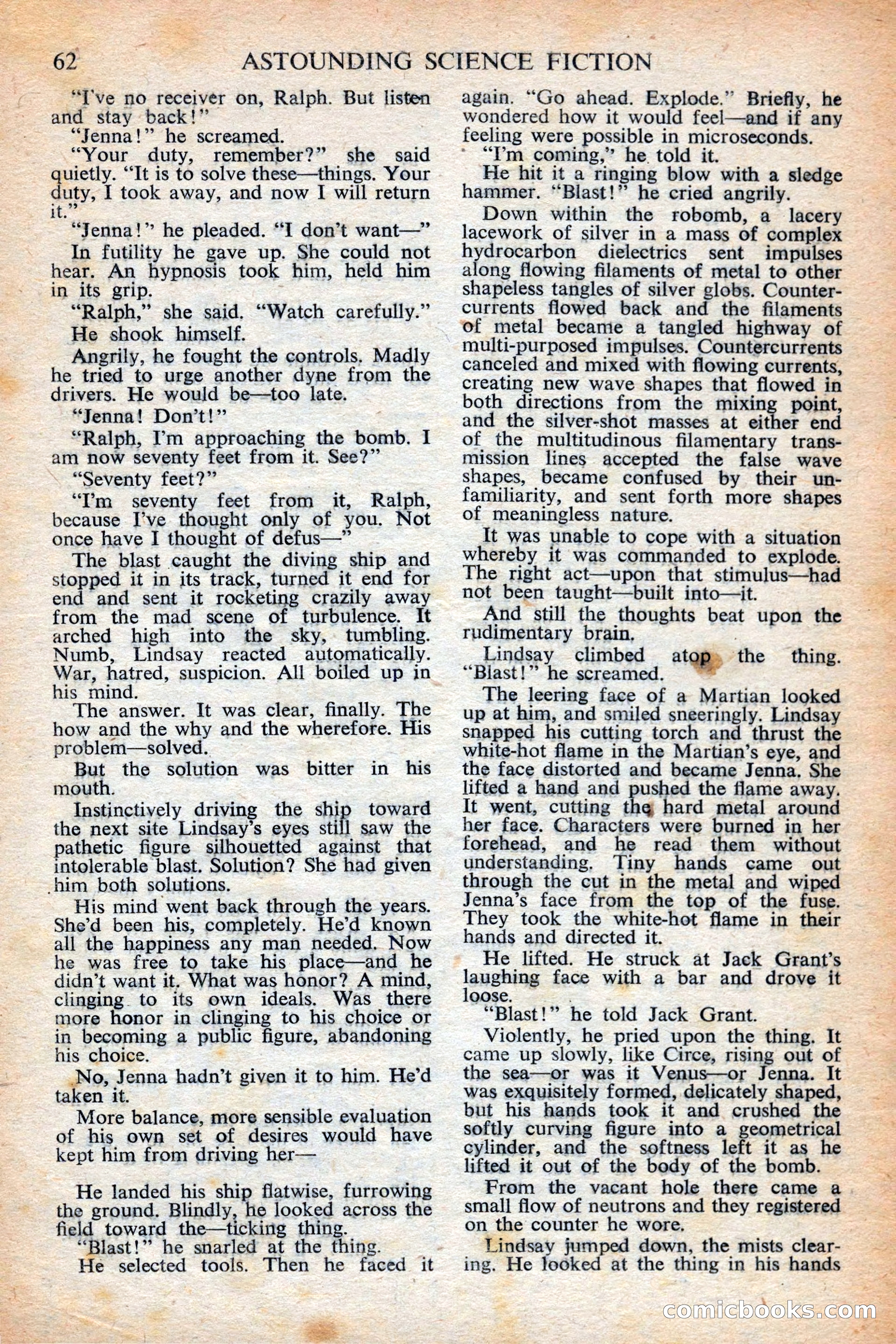 Astounding Science Fiction, British Edition — page 64 of 68