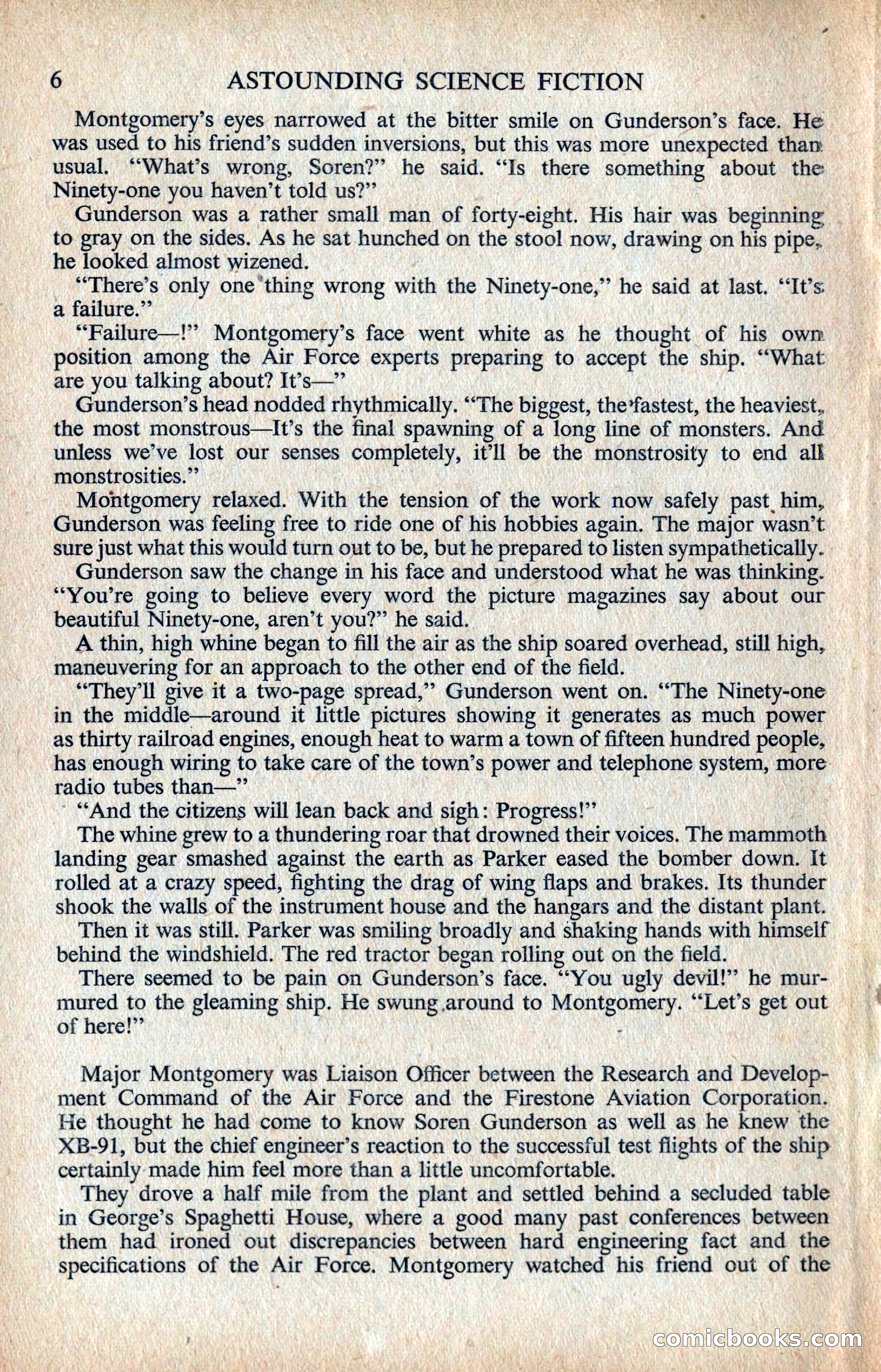 Astounding Science Fiction, British Edition — page 8 of 132