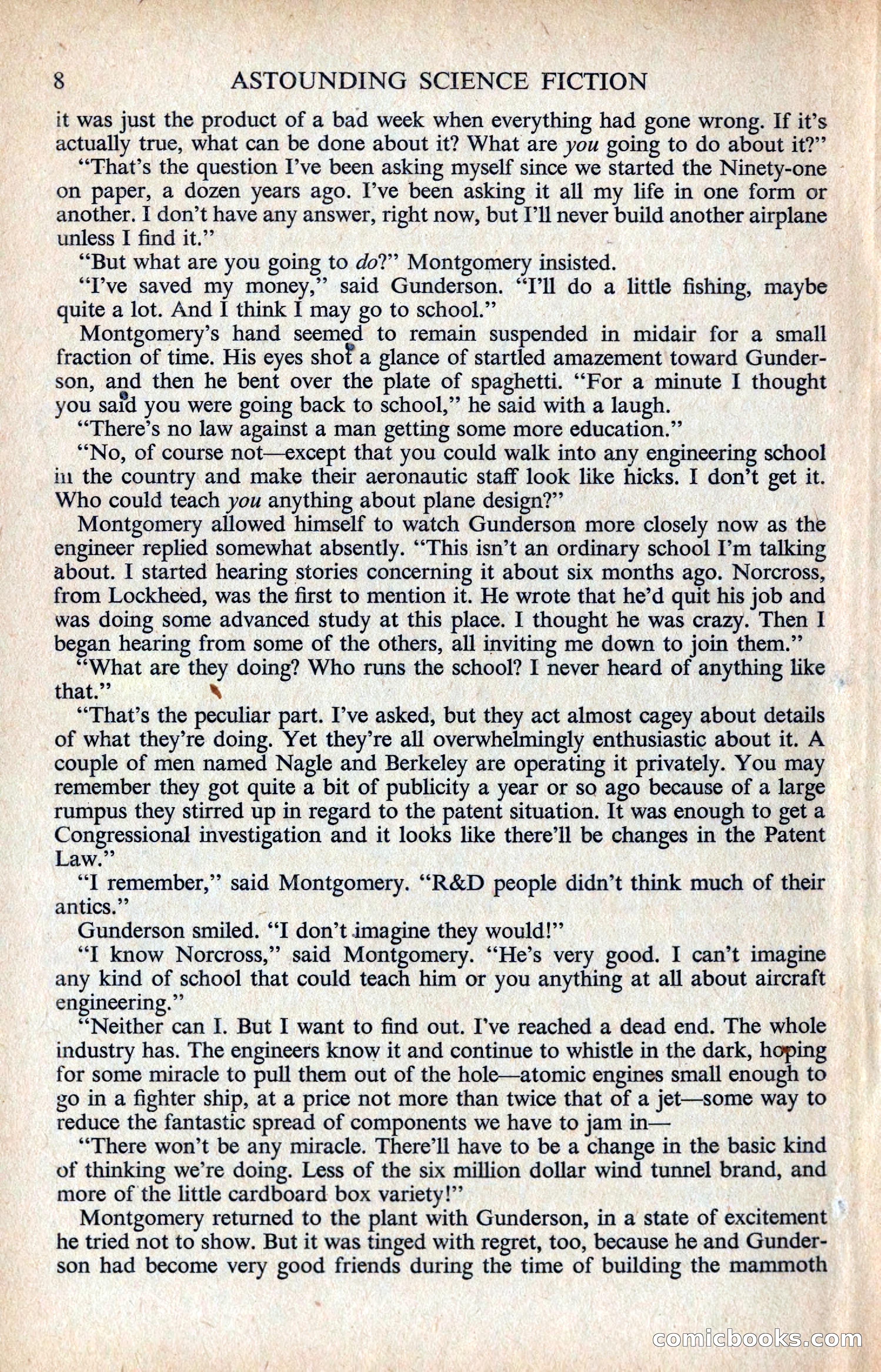 Astounding Science Fiction, British Edition — page 10 of 132
