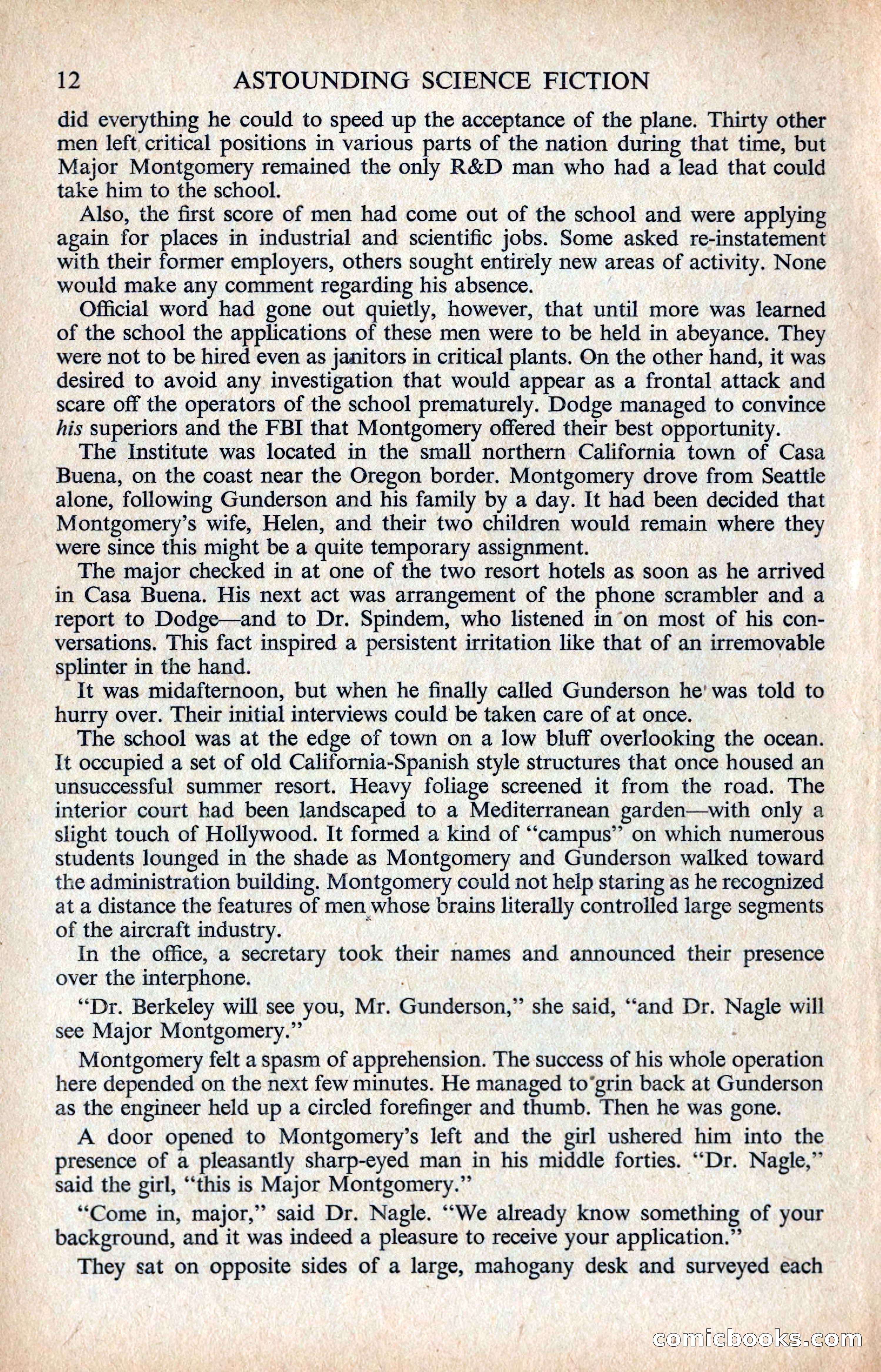 Astounding Science Fiction, British Edition — page 14 of 132
