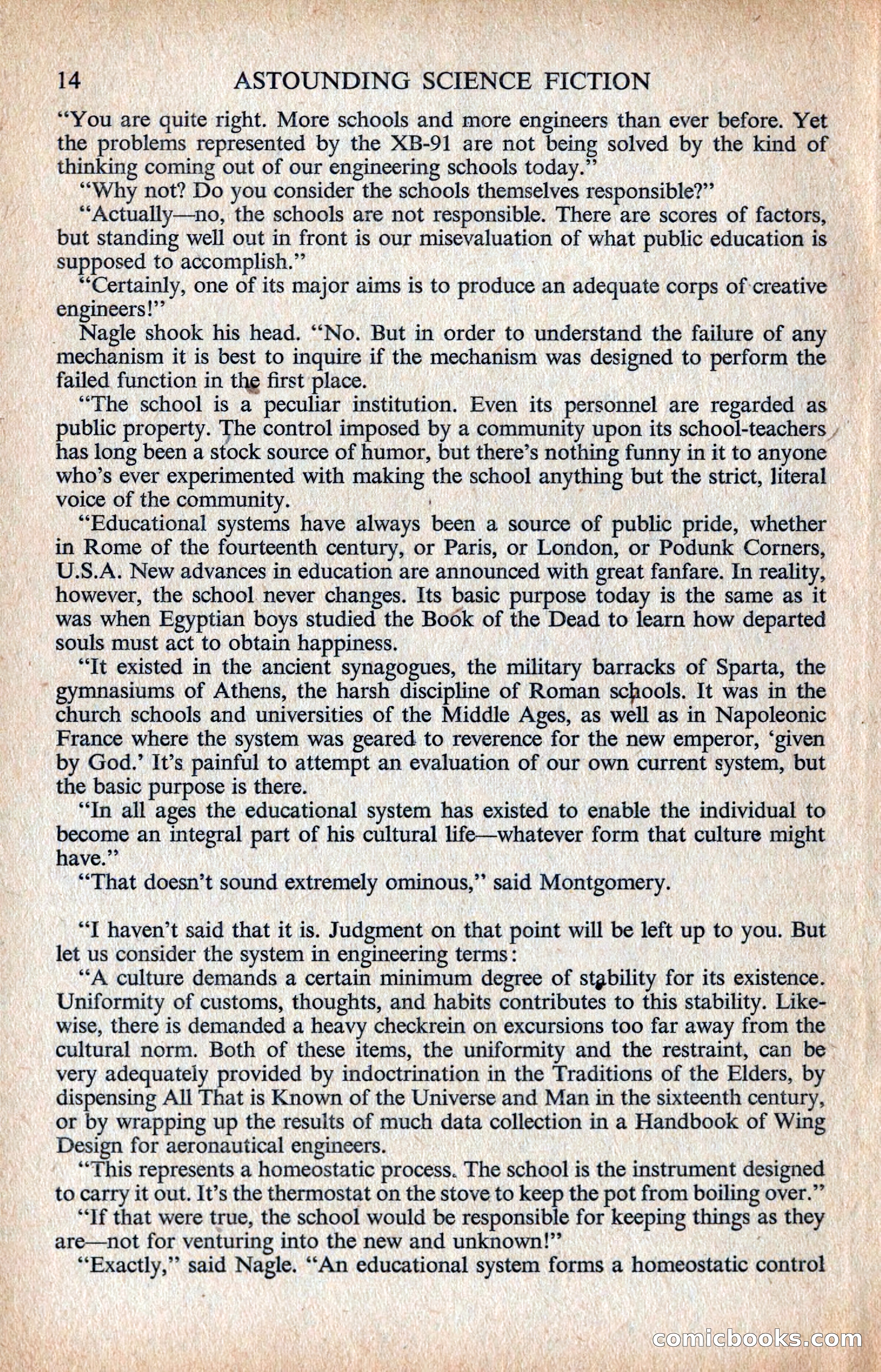 Astounding Science Fiction, British Edition — page 16 of 132