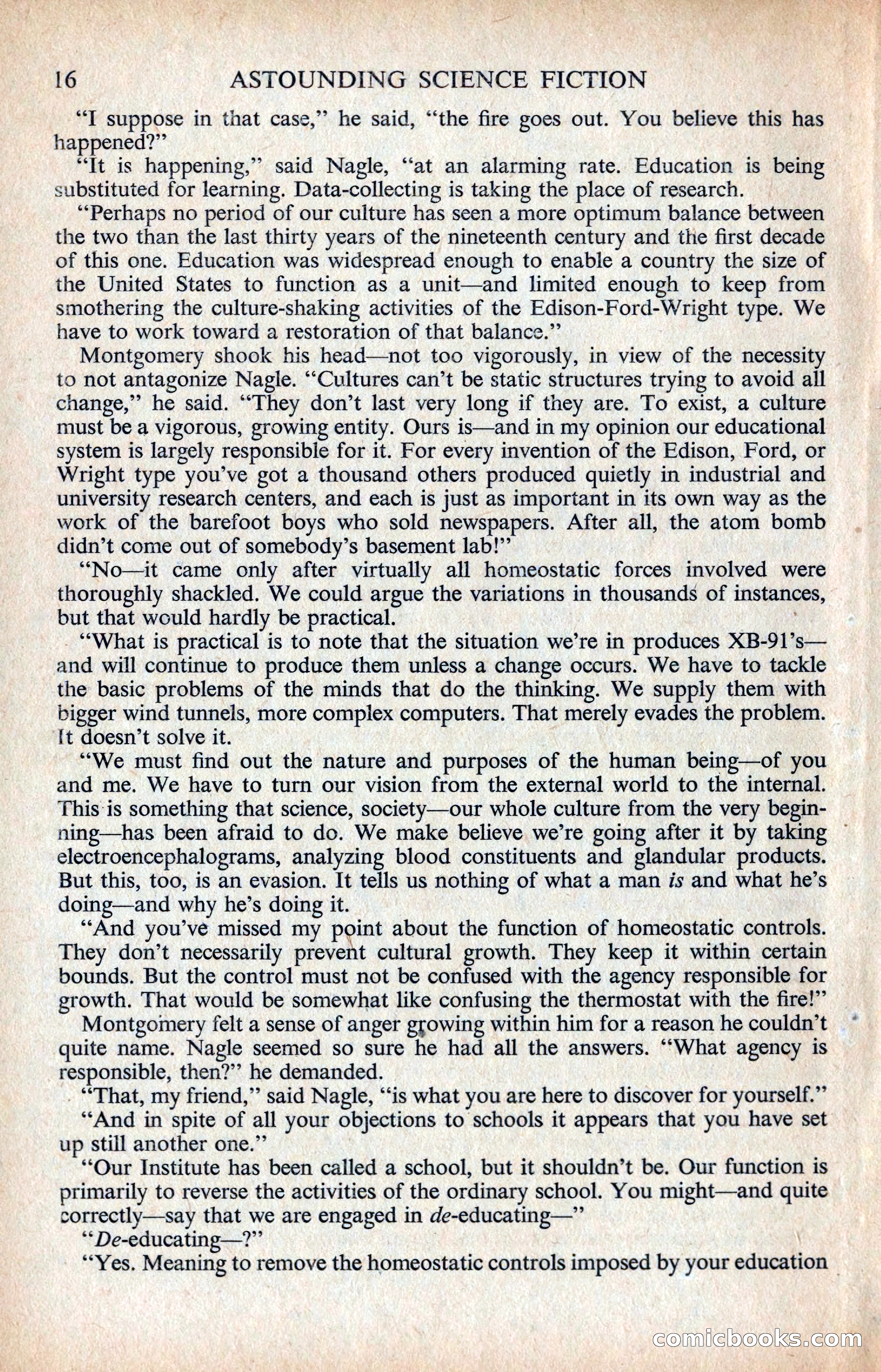 Astounding Science Fiction, British Edition — page 18 of 132