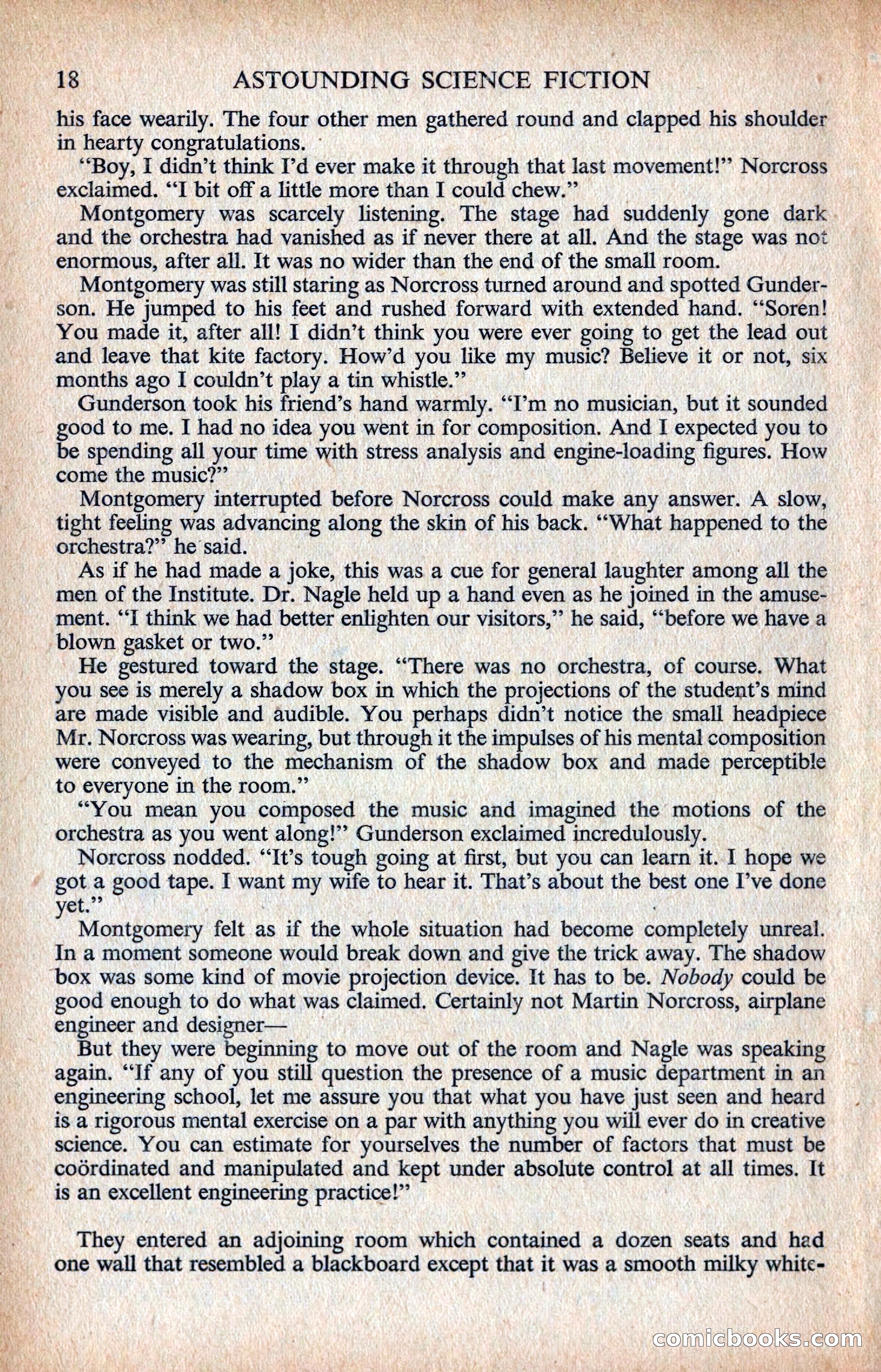 Astounding Science Fiction, British Edition — page 20 of 132