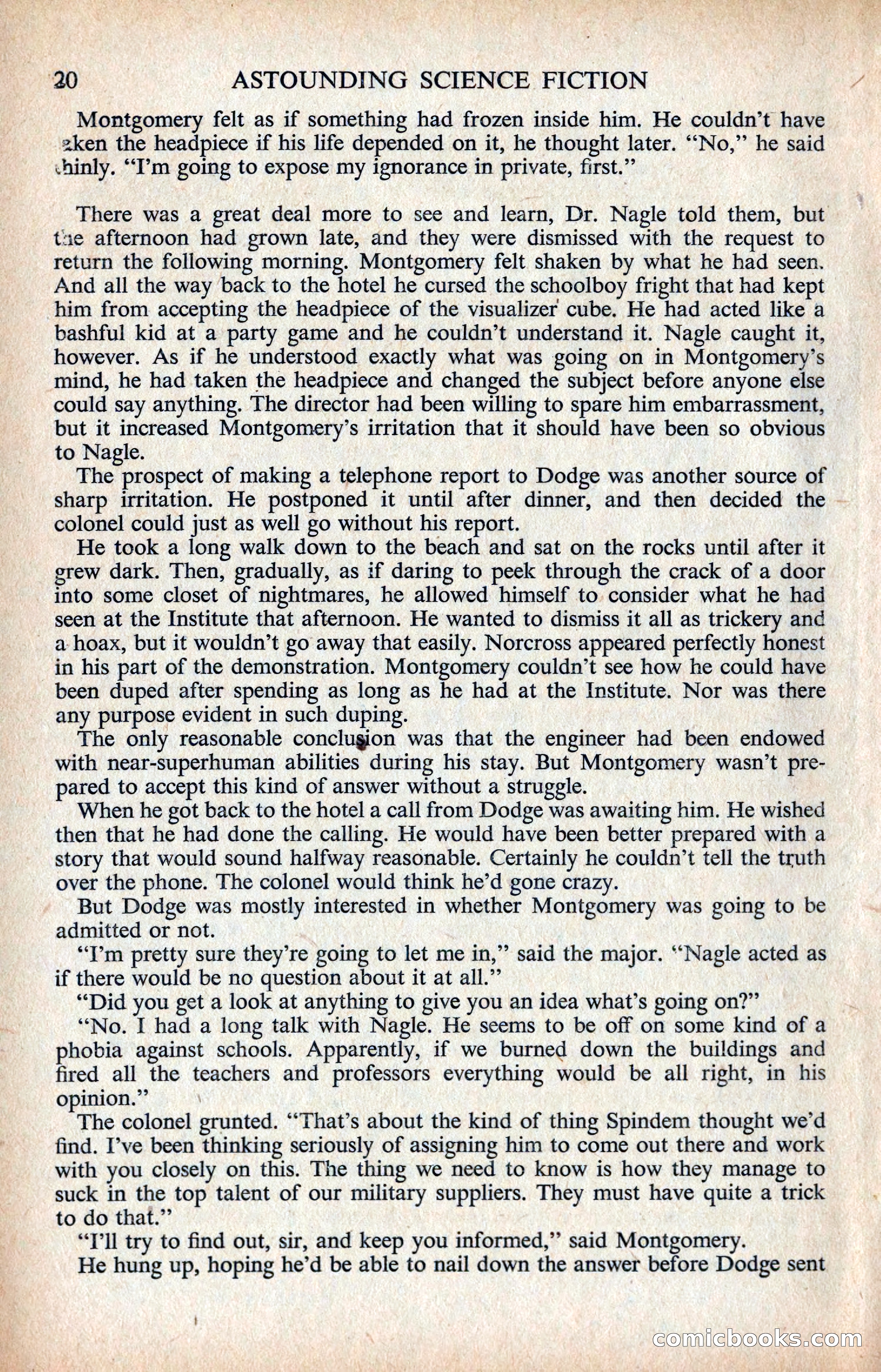 Astounding Science Fiction, British Edition — page 22 of 132