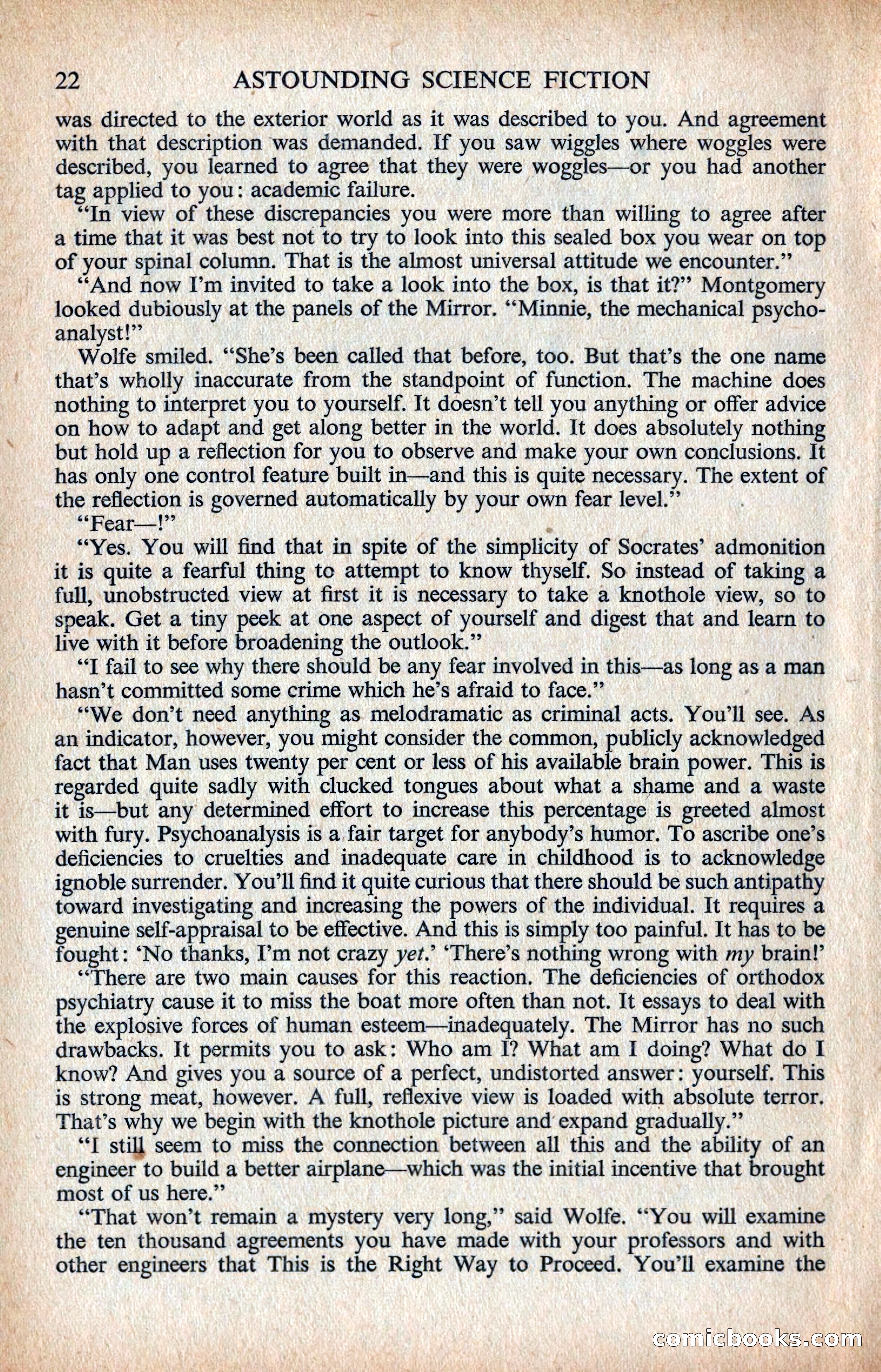 Astounding Science Fiction, British Edition — page 24 of 132