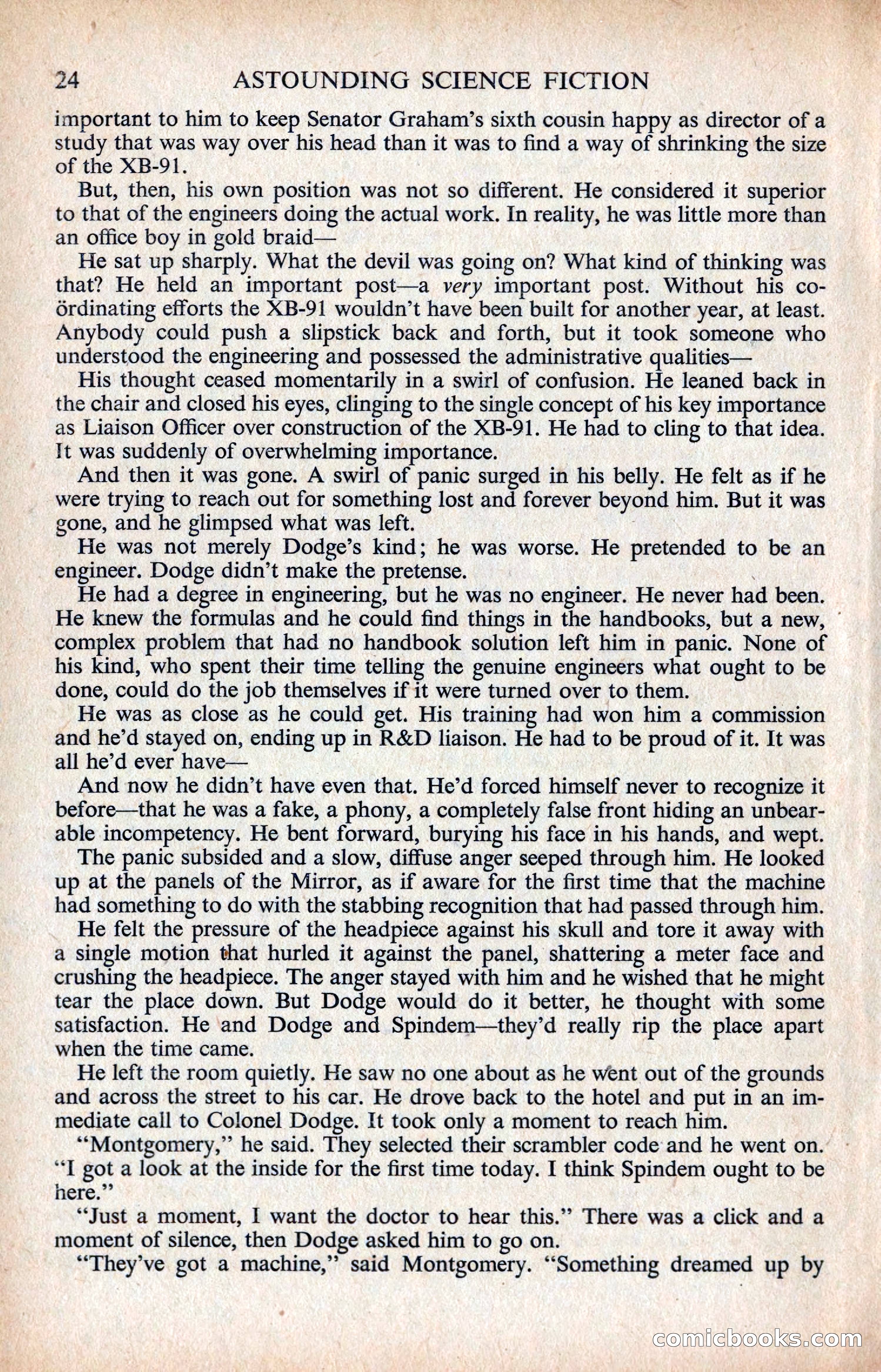 Astounding Science Fiction, British Edition — page 26 of 132