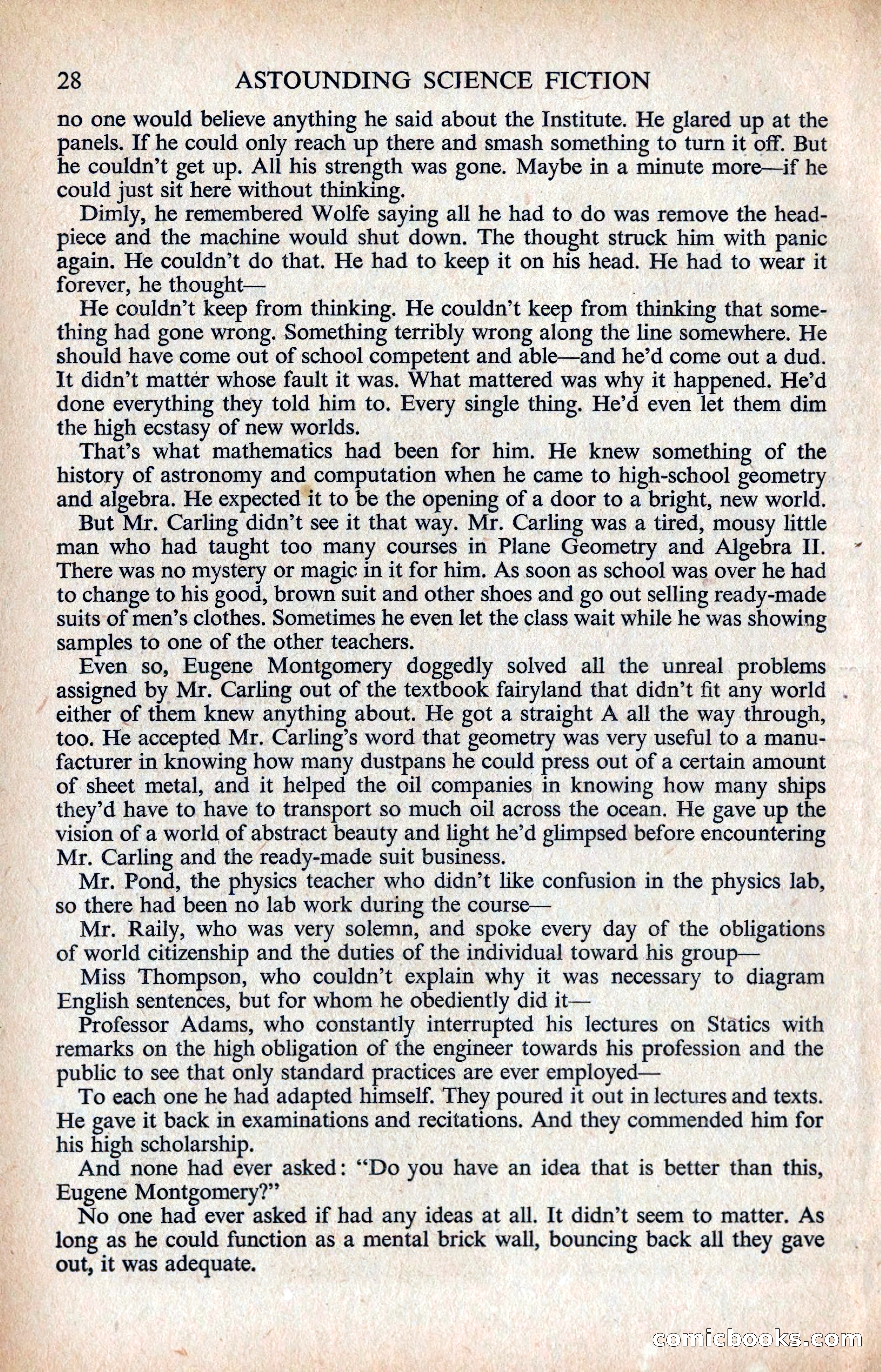Astounding Science Fiction, British Edition — page 30 of 132