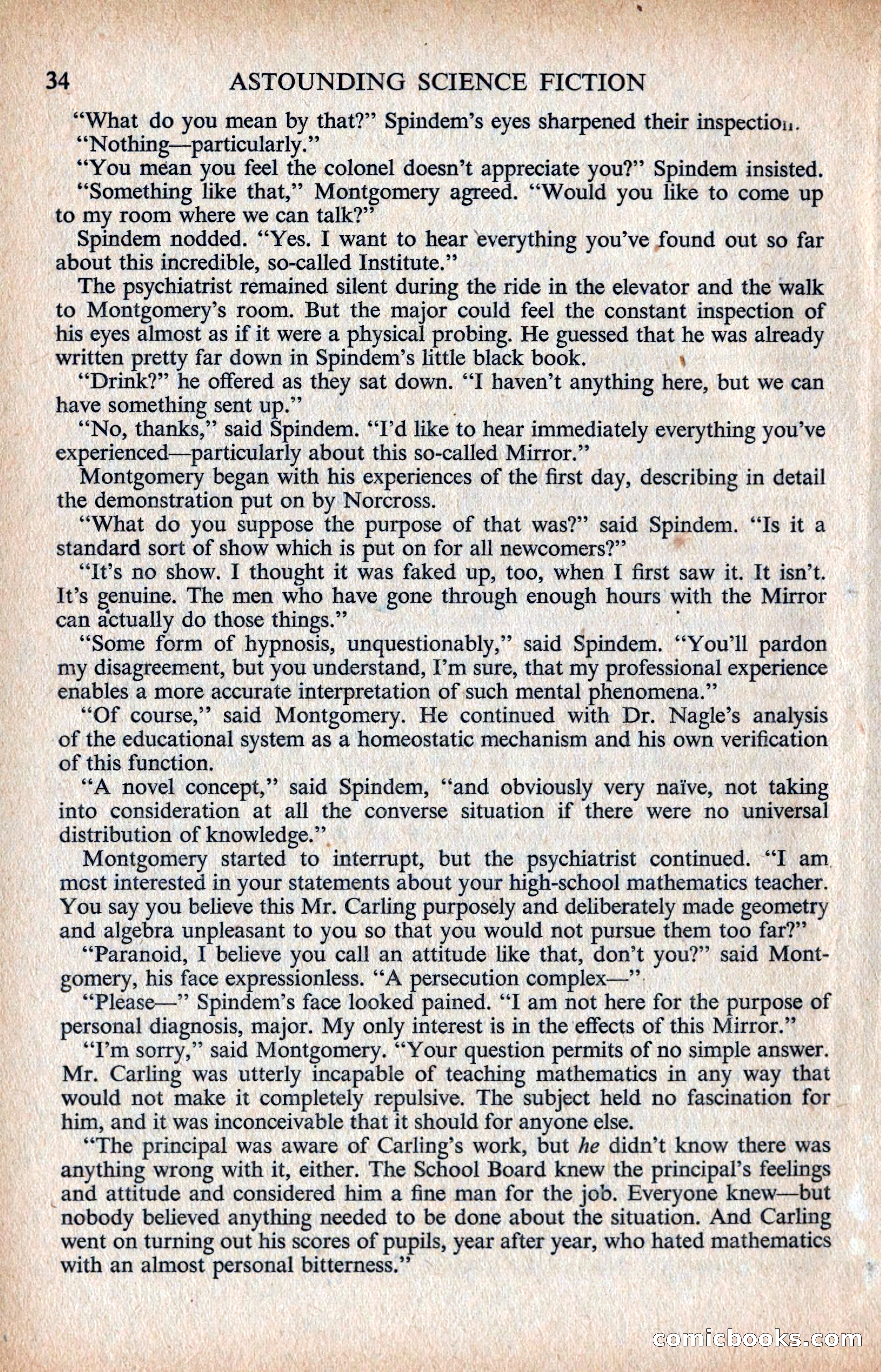 Astounding Science Fiction, British Edition — page 36 of 132