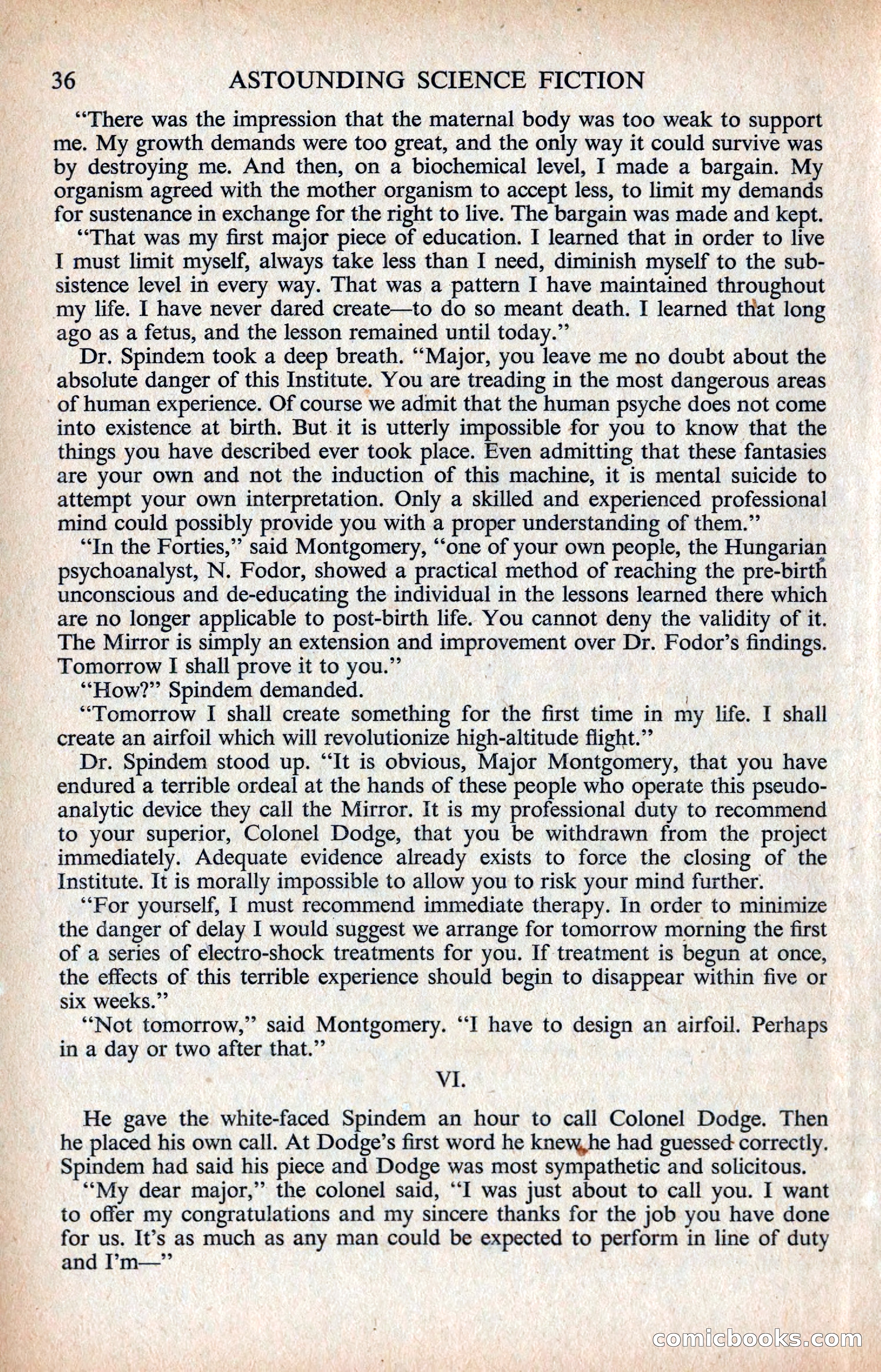 Astounding Science Fiction, British Edition — page 38 of 132