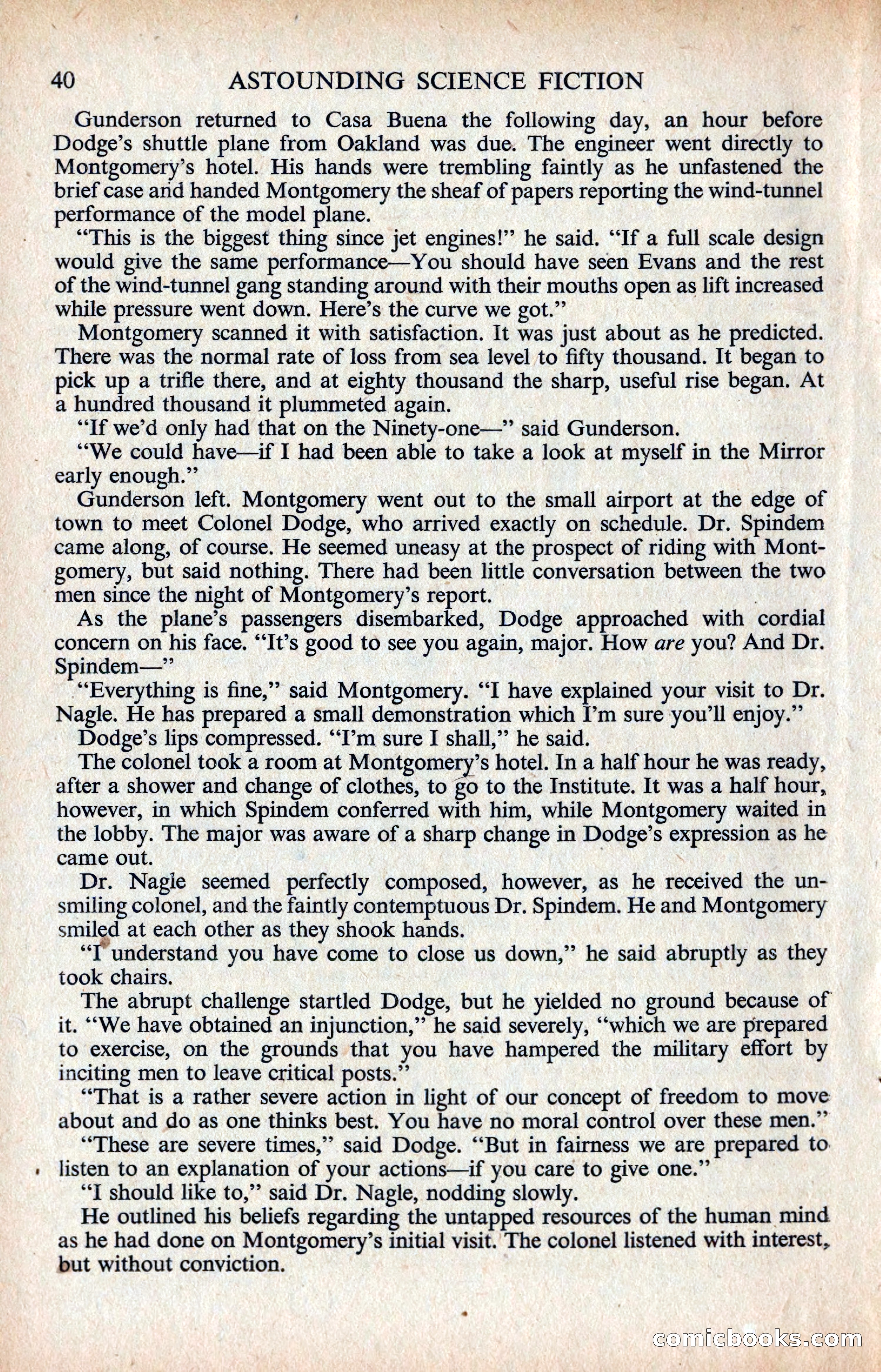 Astounding Science Fiction, British Edition — page 42 of 132
