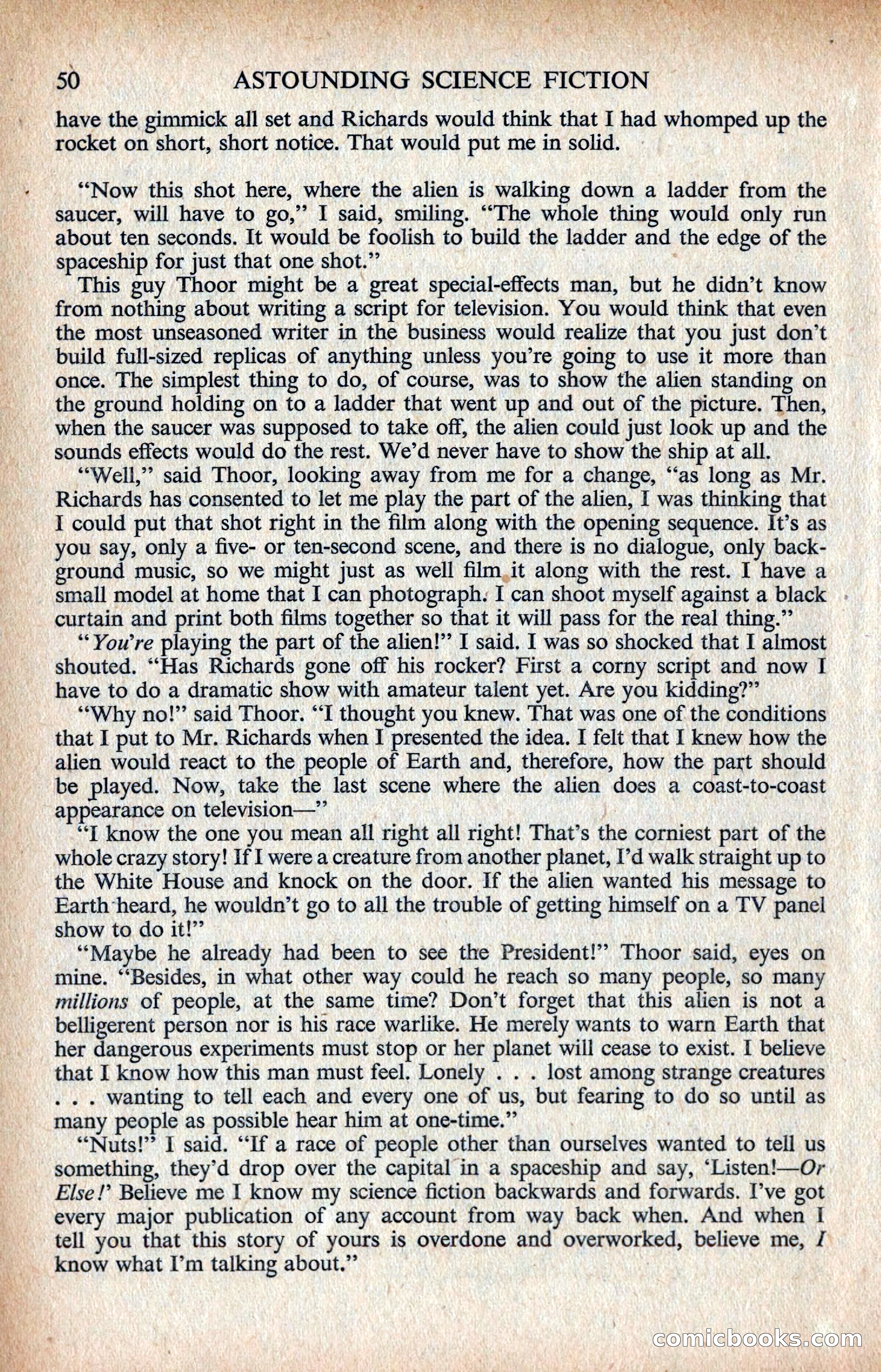 Astounding Science Fiction, British Edition — page 52 of 132