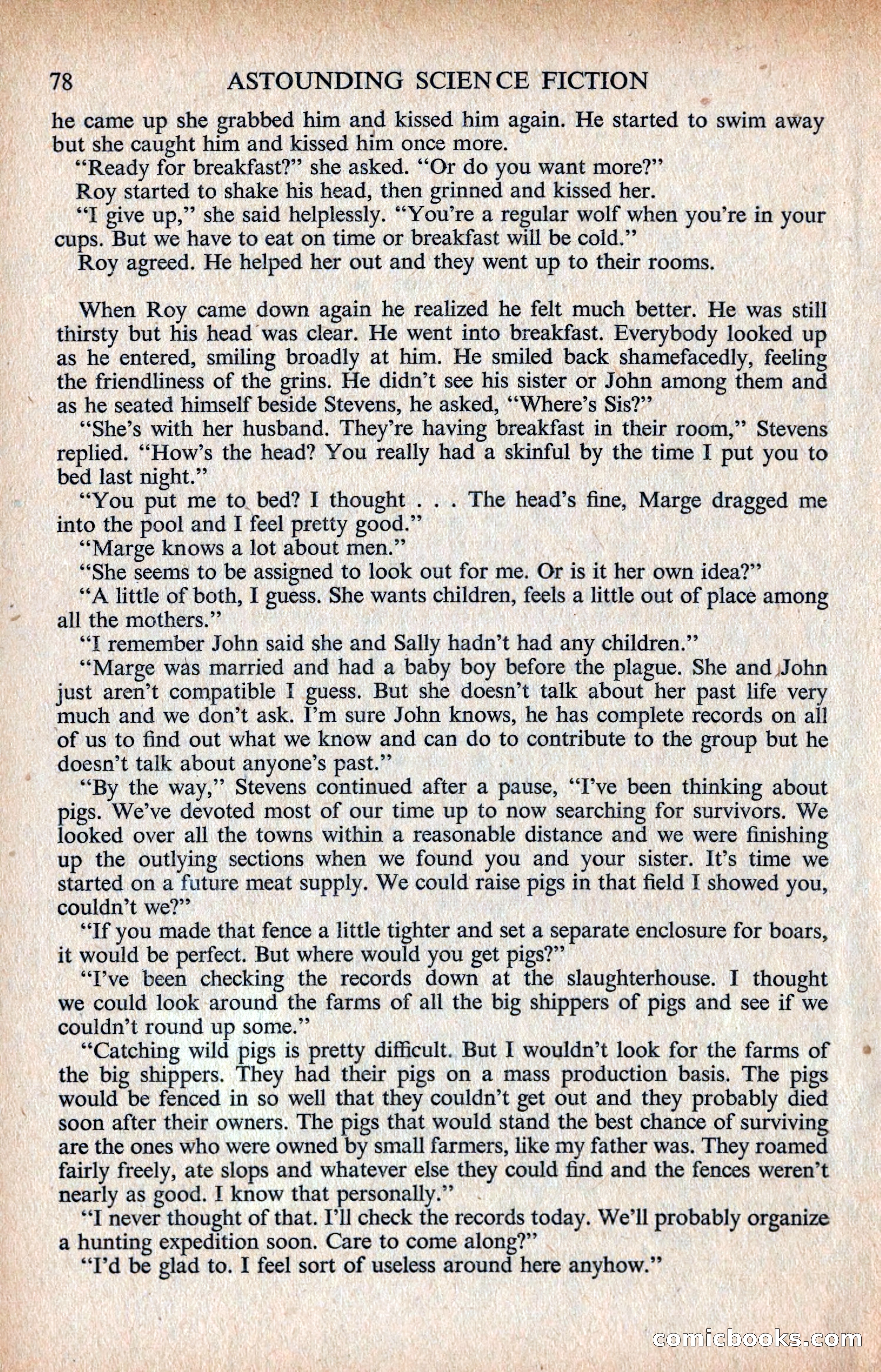 Astounding Science Fiction, British Edition — page 80 of 132