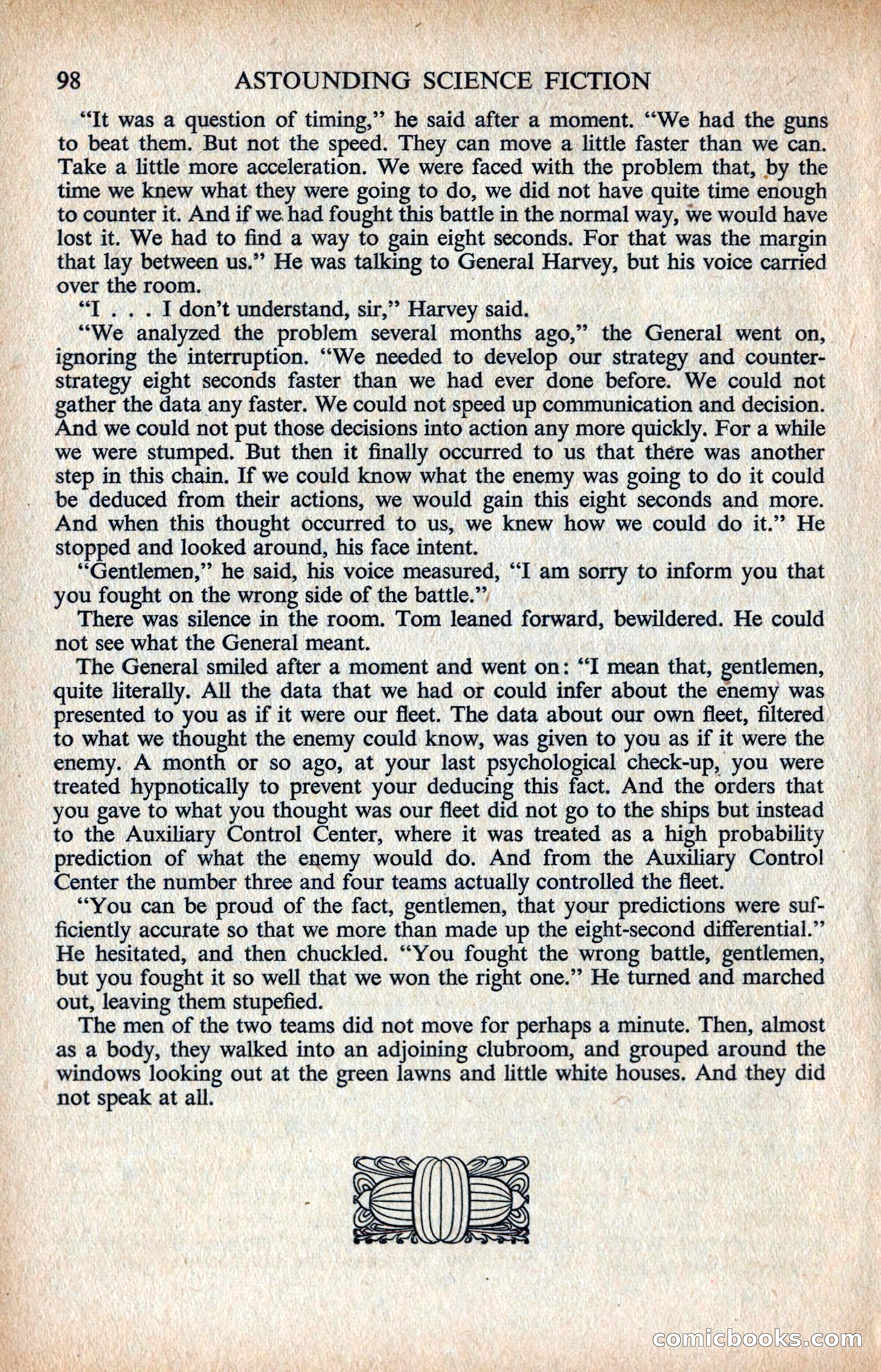 Astounding Science Fiction, British Edition — page 100 of 132
