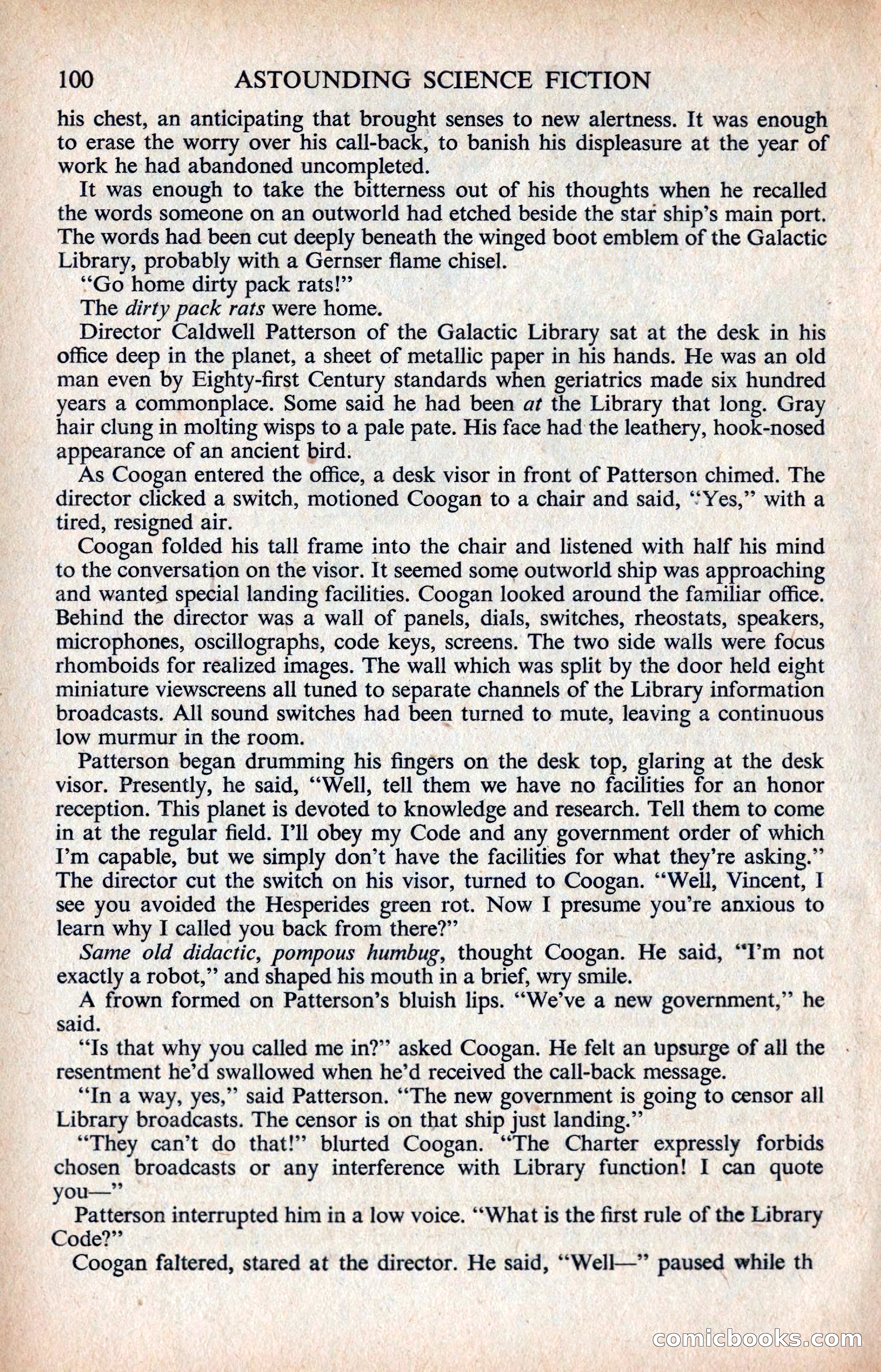 Astounding Science Fiction, British Edition — page 102 of 132