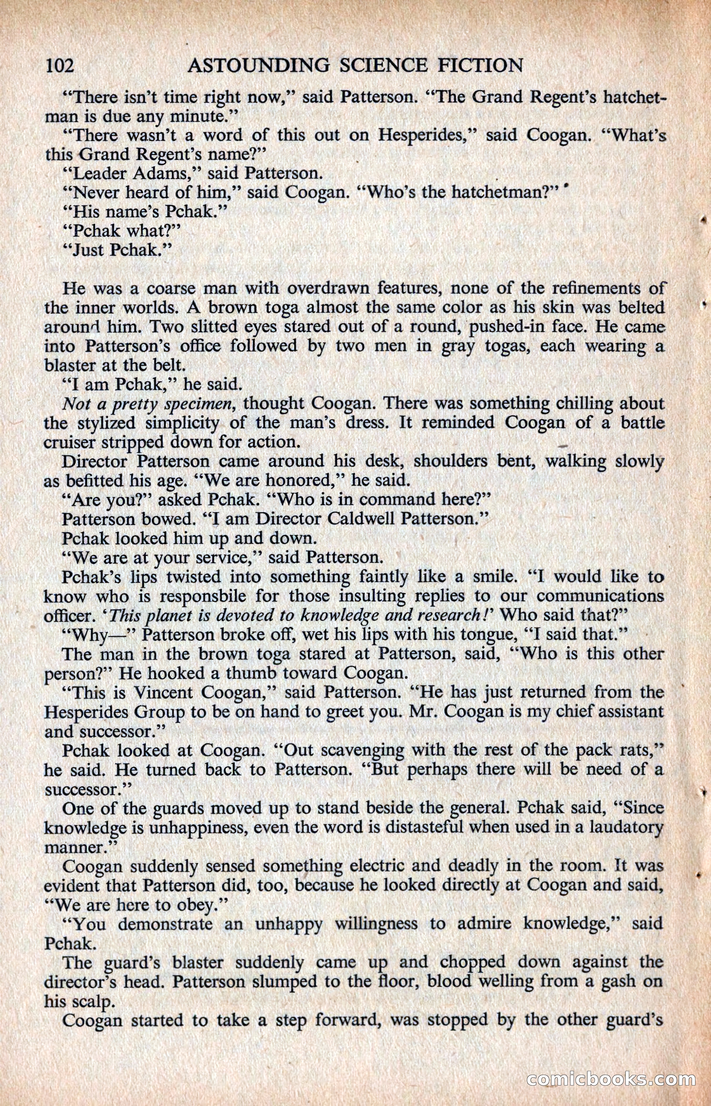 Astounding Science Fiction, British Edition — page 104 of 132