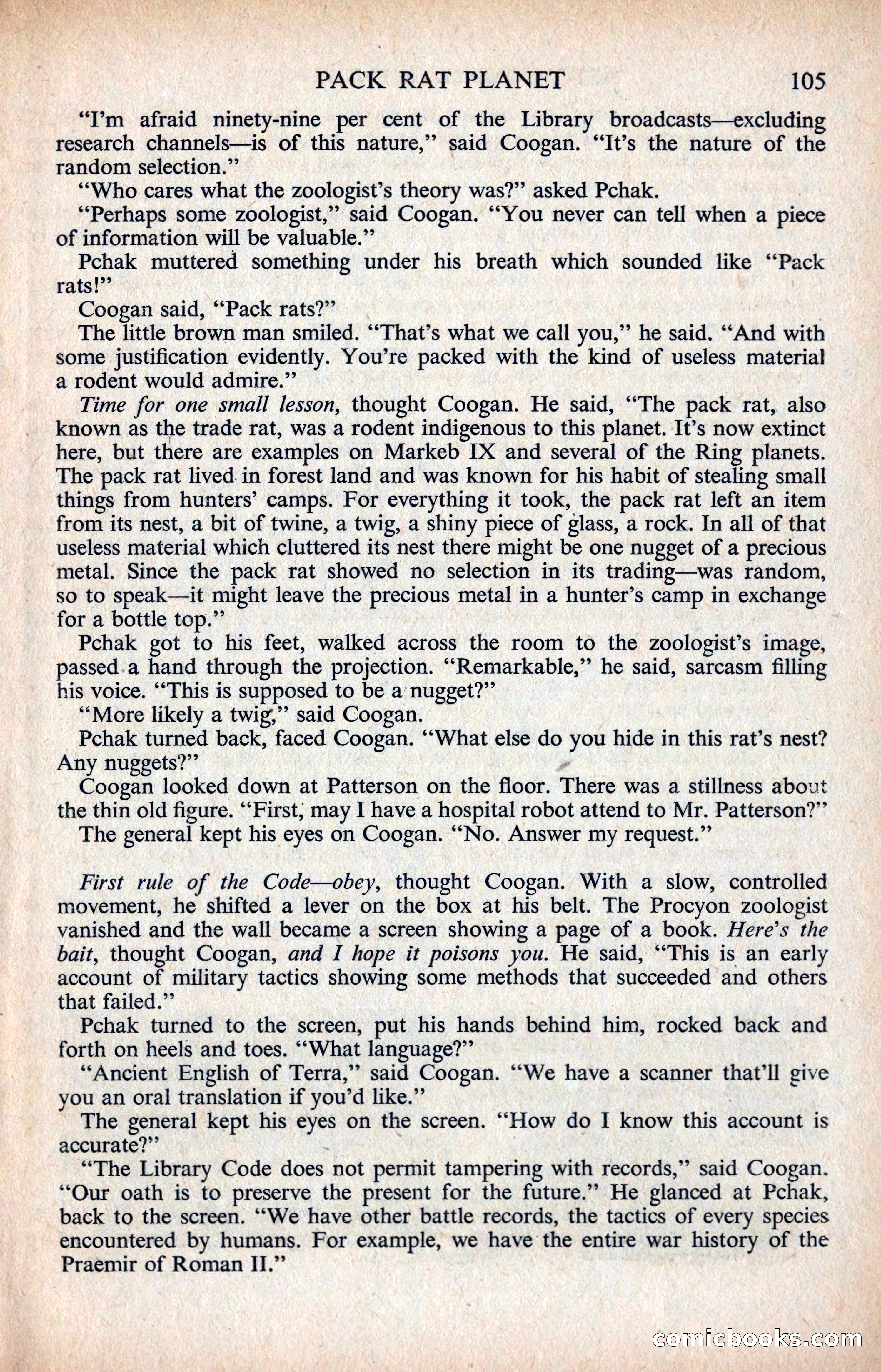 Astounding Science Fiction, British Edition — page 107 of 132