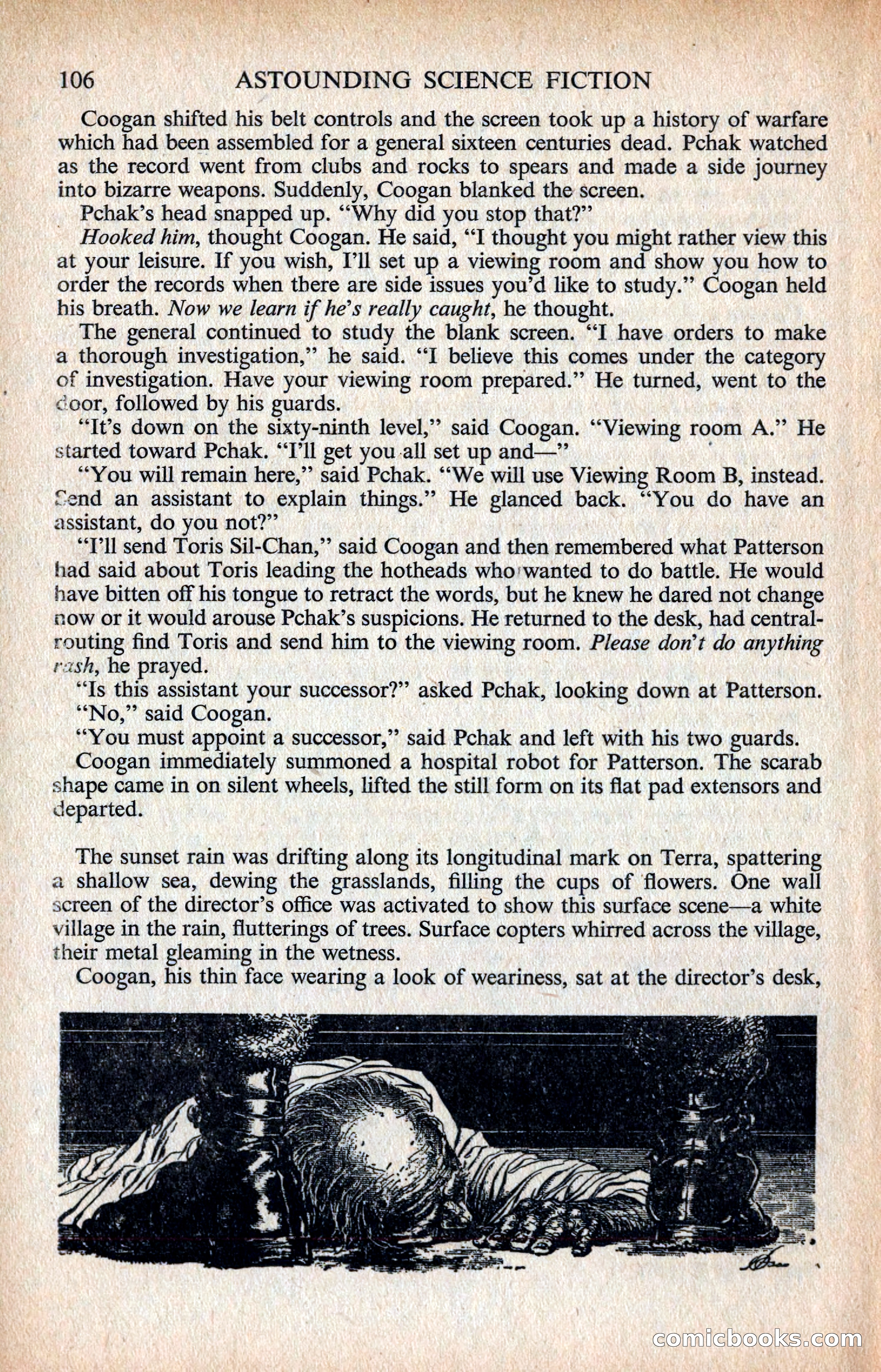 Astounding Science Fiction, British Edition — page 108 of 132