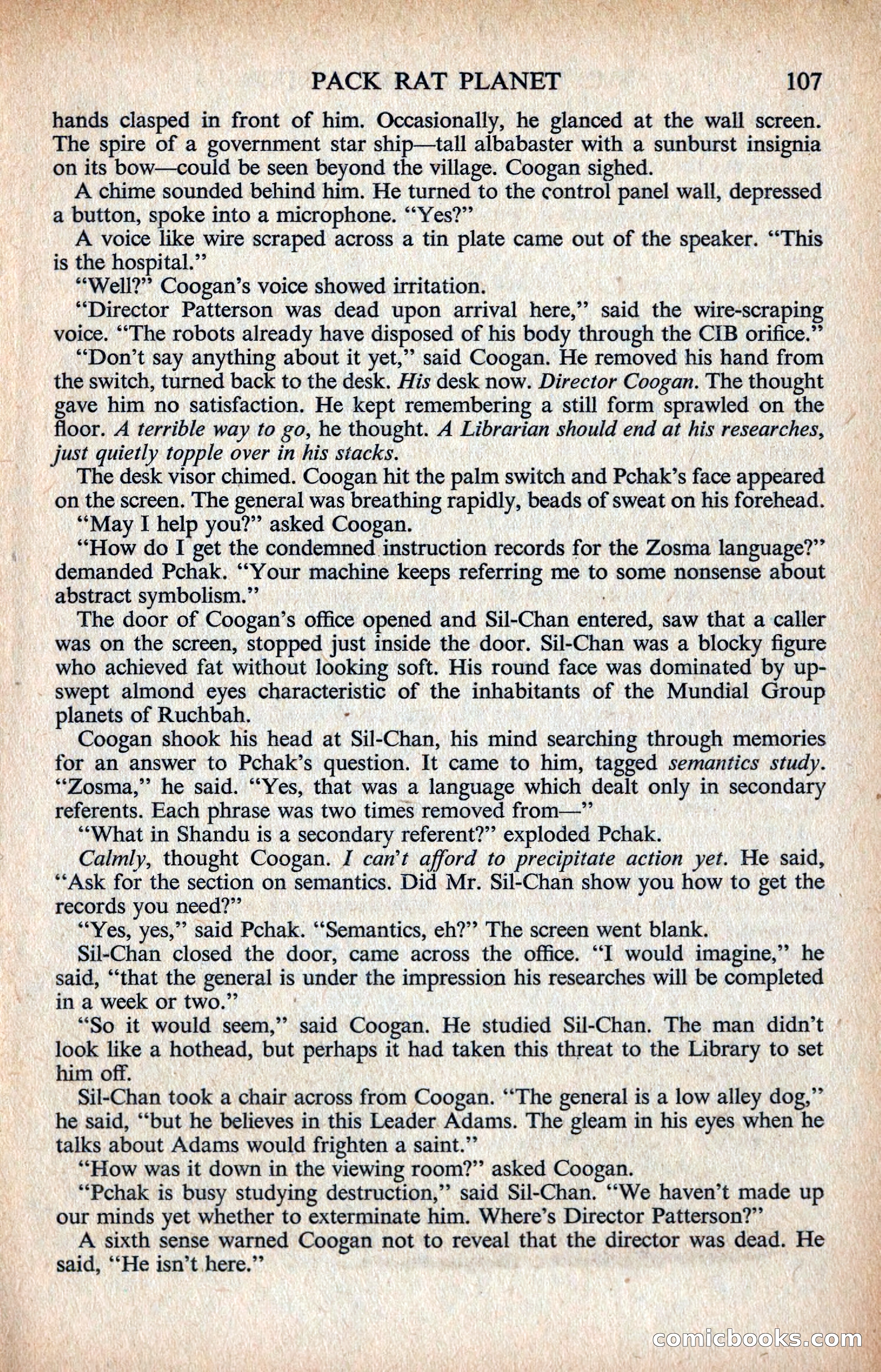 Astounding Science Fiction, British Edition — page 109 of 132