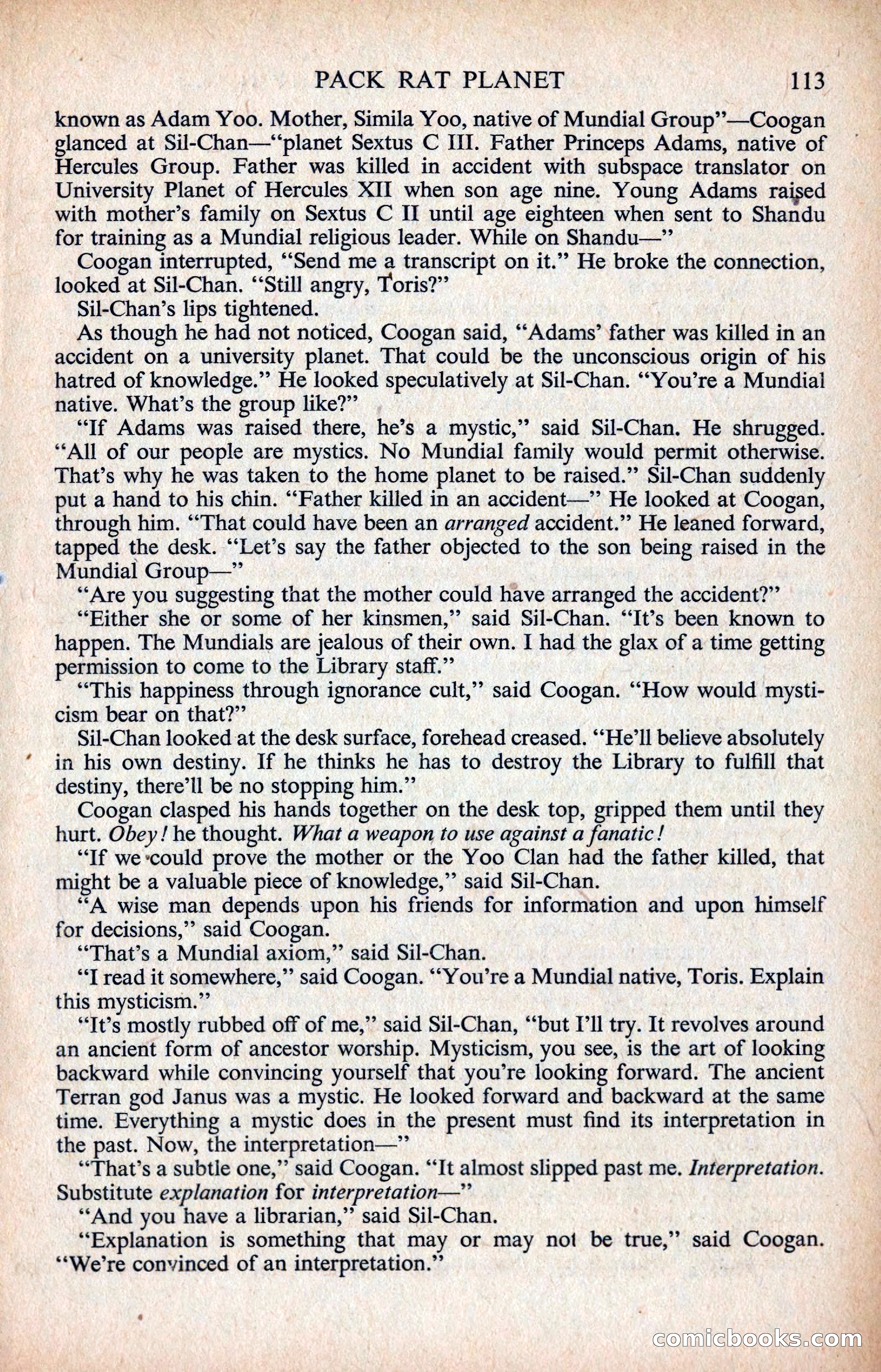 Astounding Science Fiction, British Edition — page 115 of 132