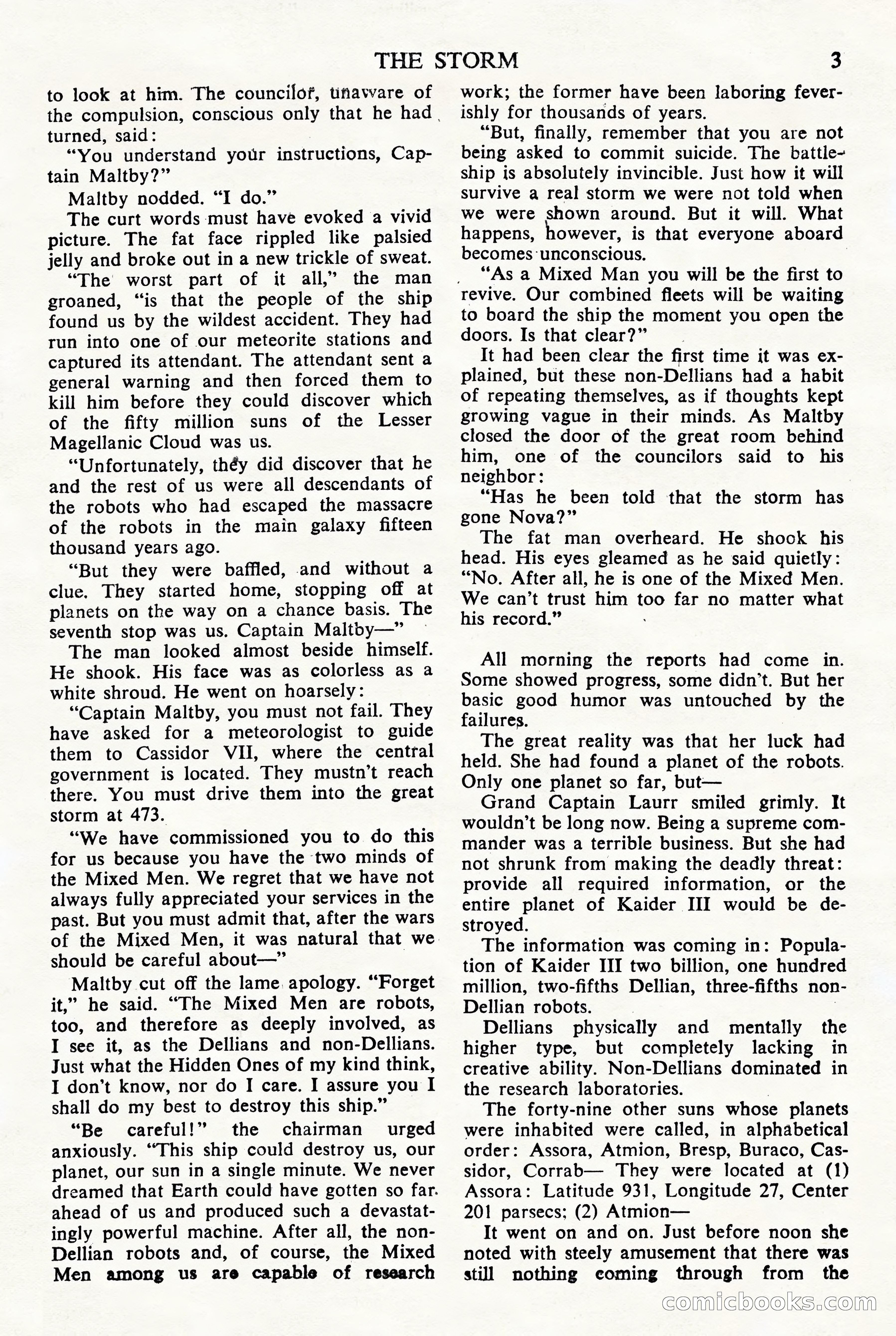 Astounding Science Fiction (UK Edition) — page 5 of 68