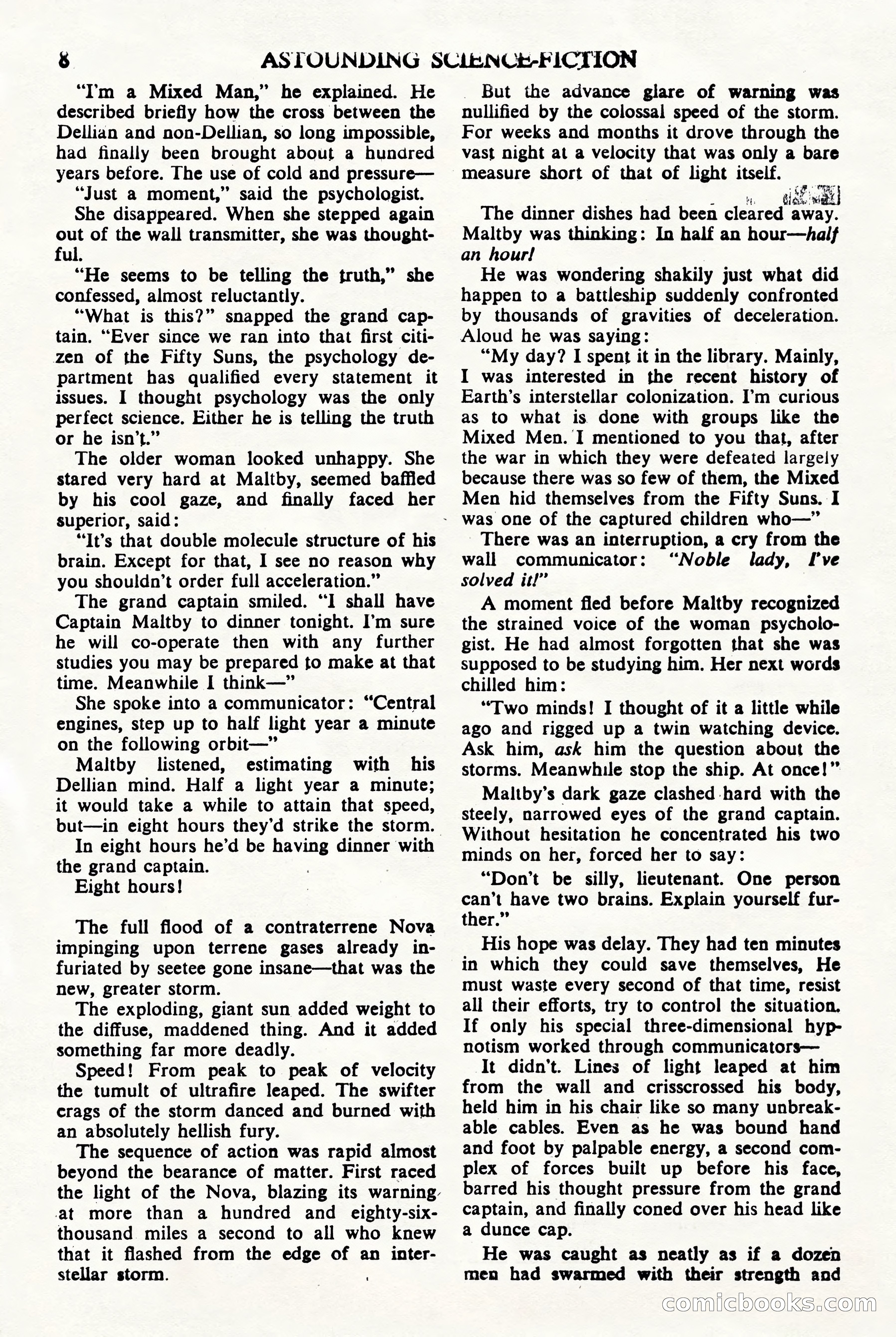 Astounding Science Fiction (UK Edition) — page 10 of 68