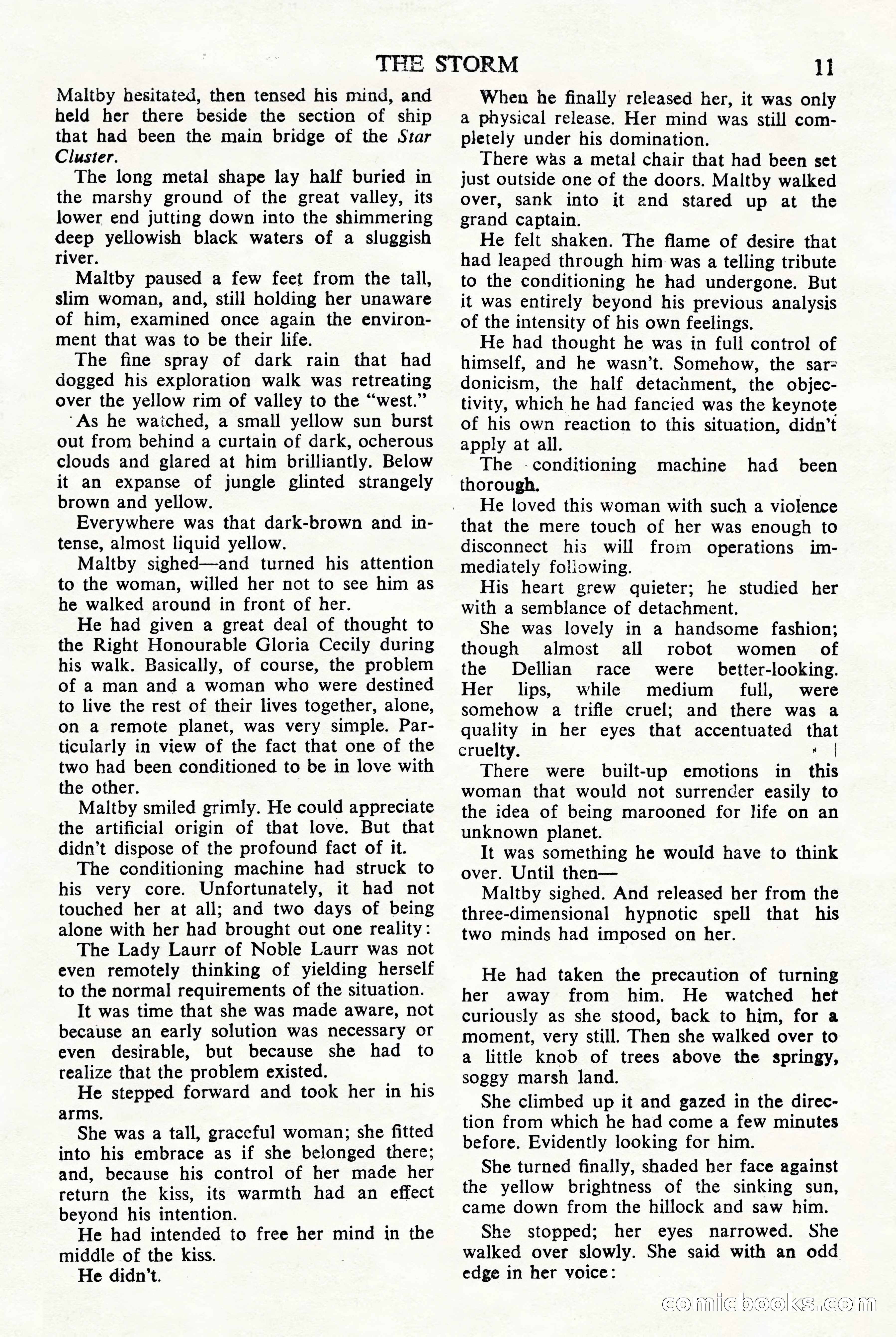 Astounding Science Fiction (UK Edition) — page 13 of 68