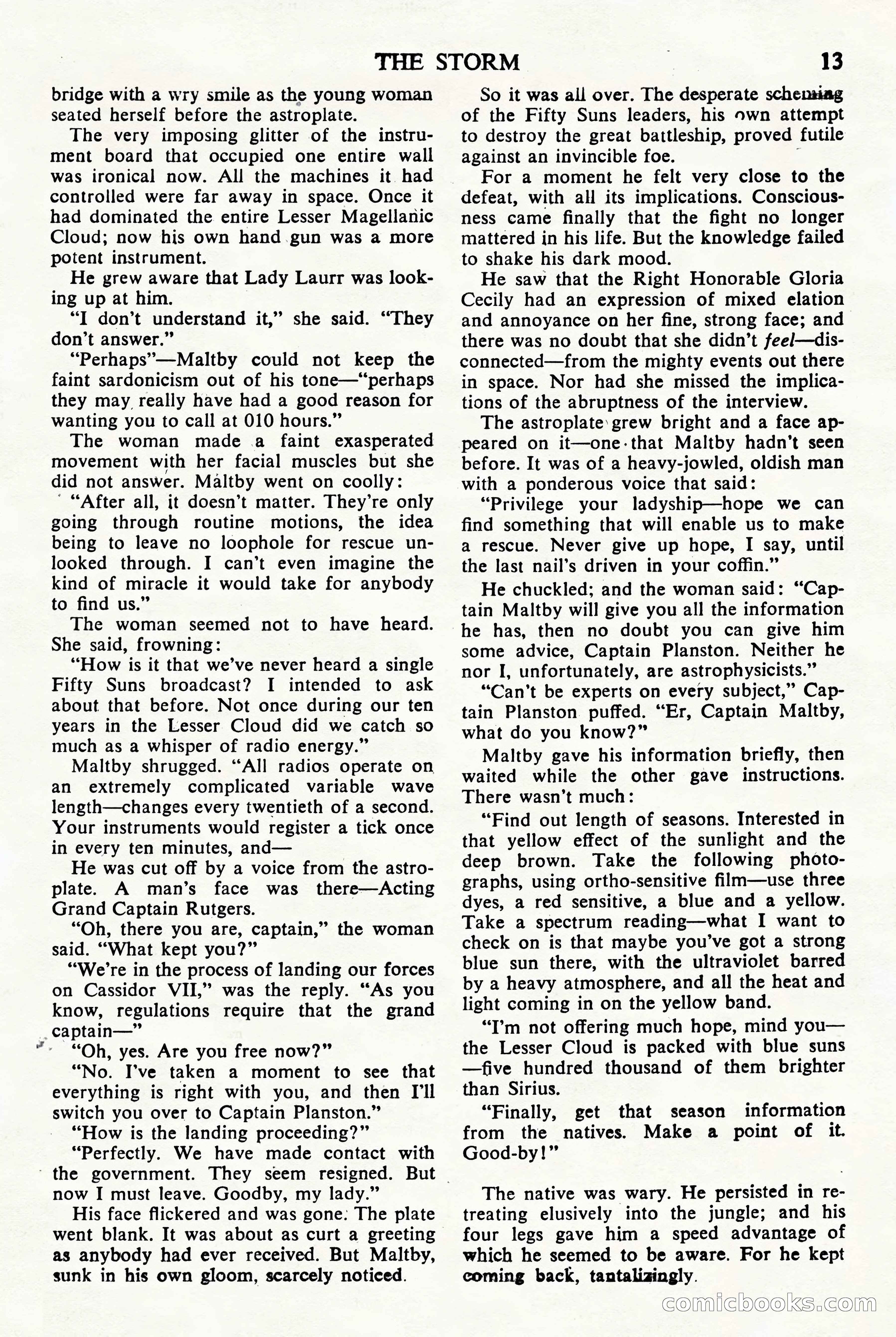 Astounding Science Fiction (UK Edition) — page 15 of 68