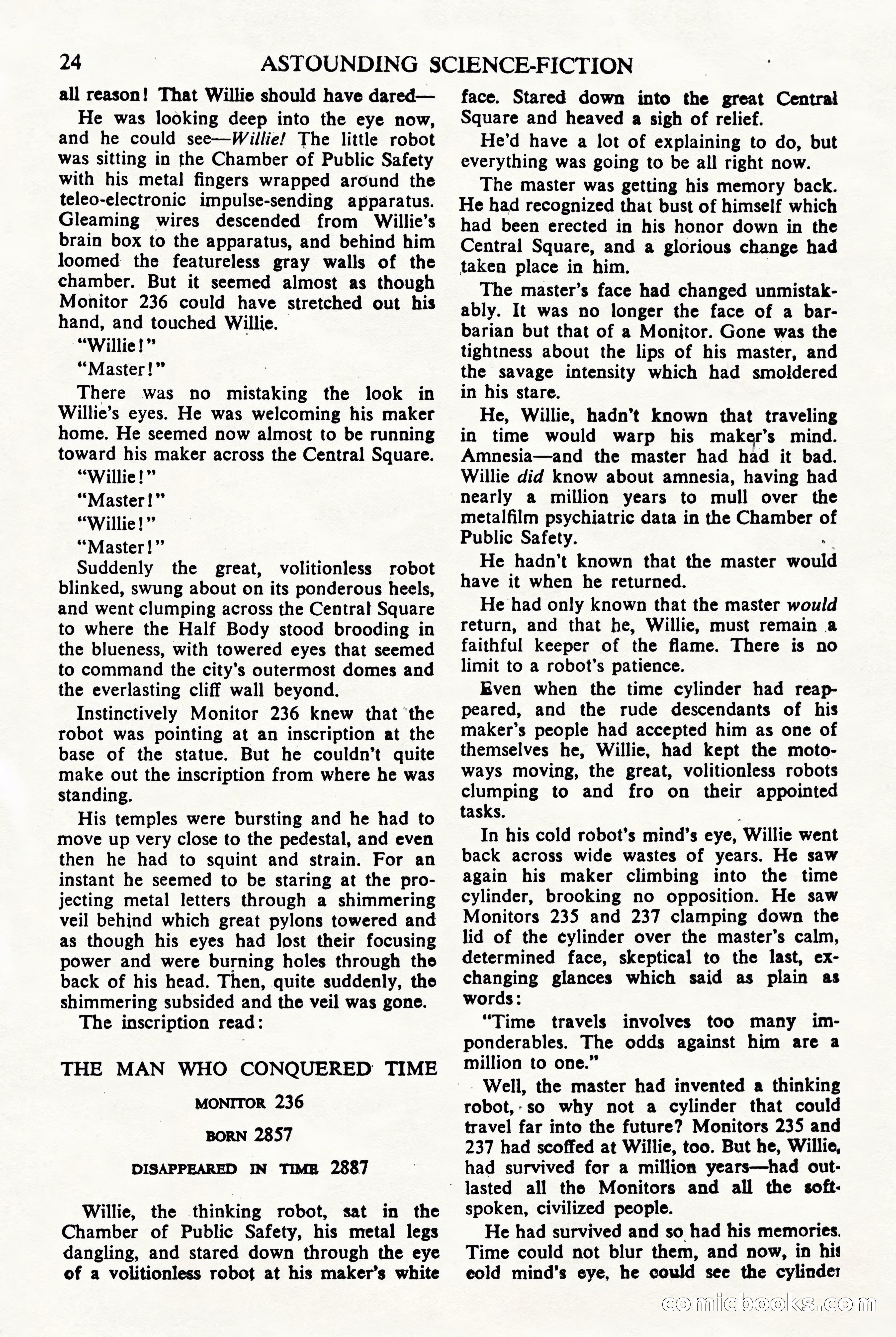 Astounding Science Fiction (UK Edition) — page 26 of 68