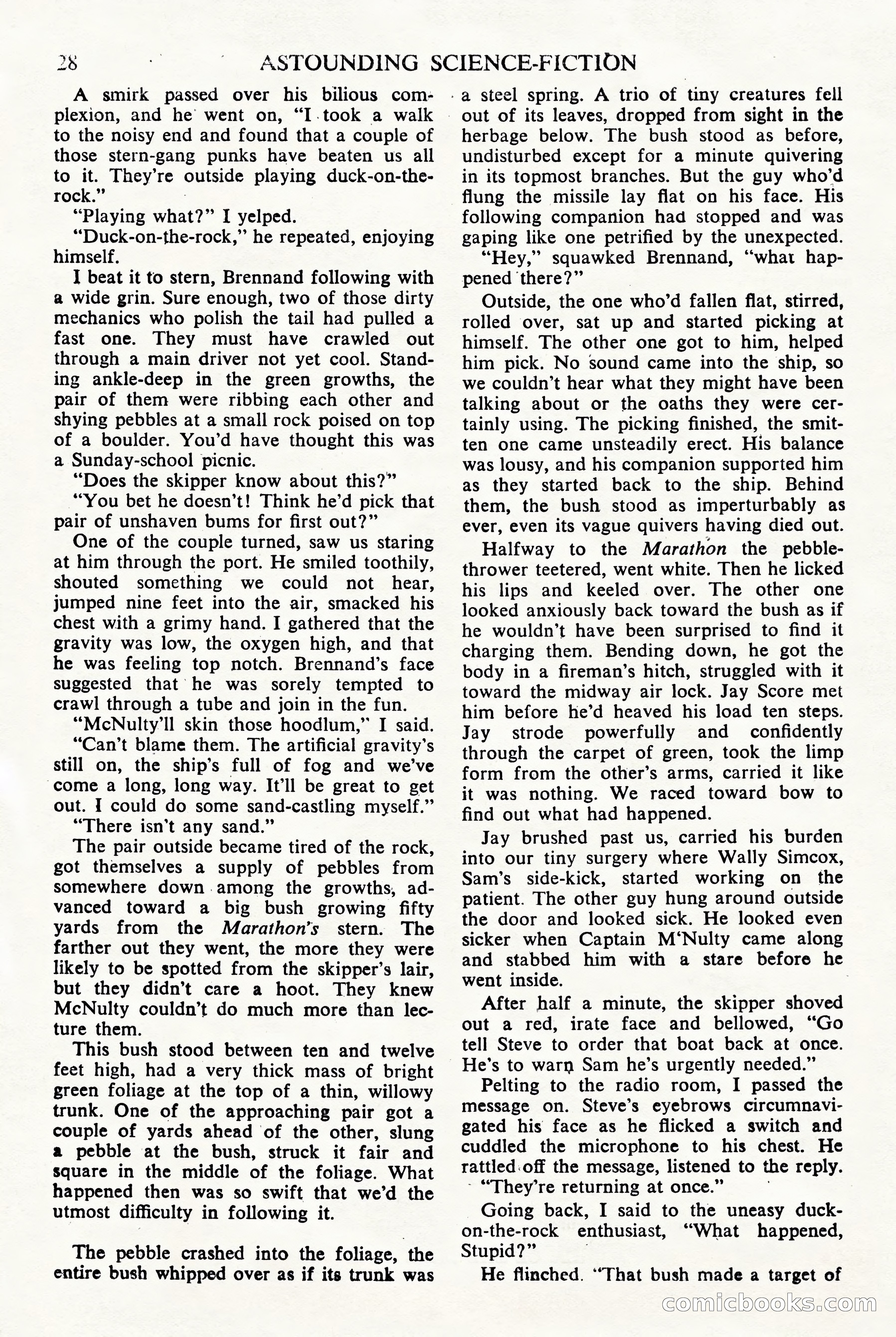 Astounding Science Fiction (UK Edition) — page 30 of 68