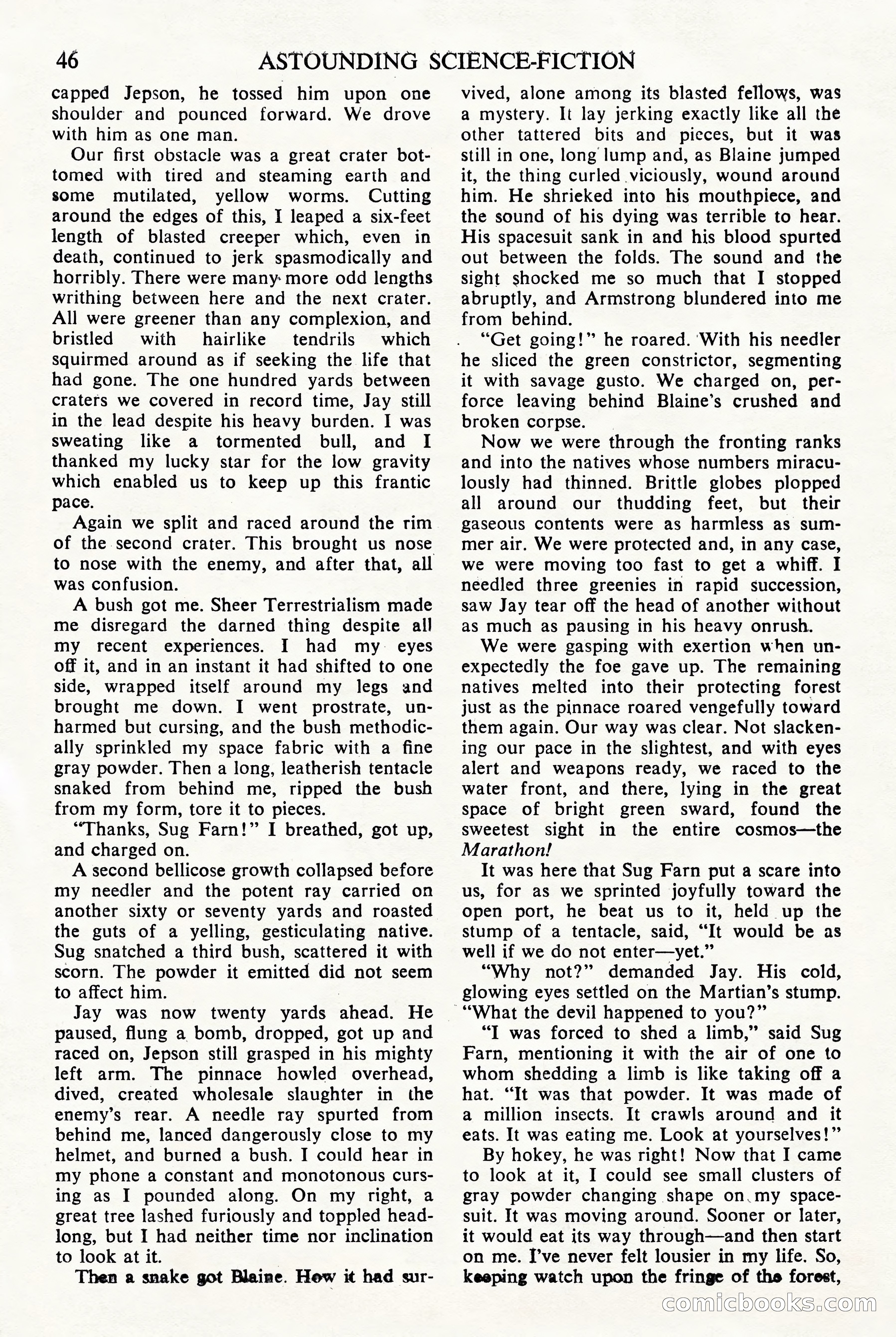 Astounding Science Fiction (UK Edition) — page 48 of 68