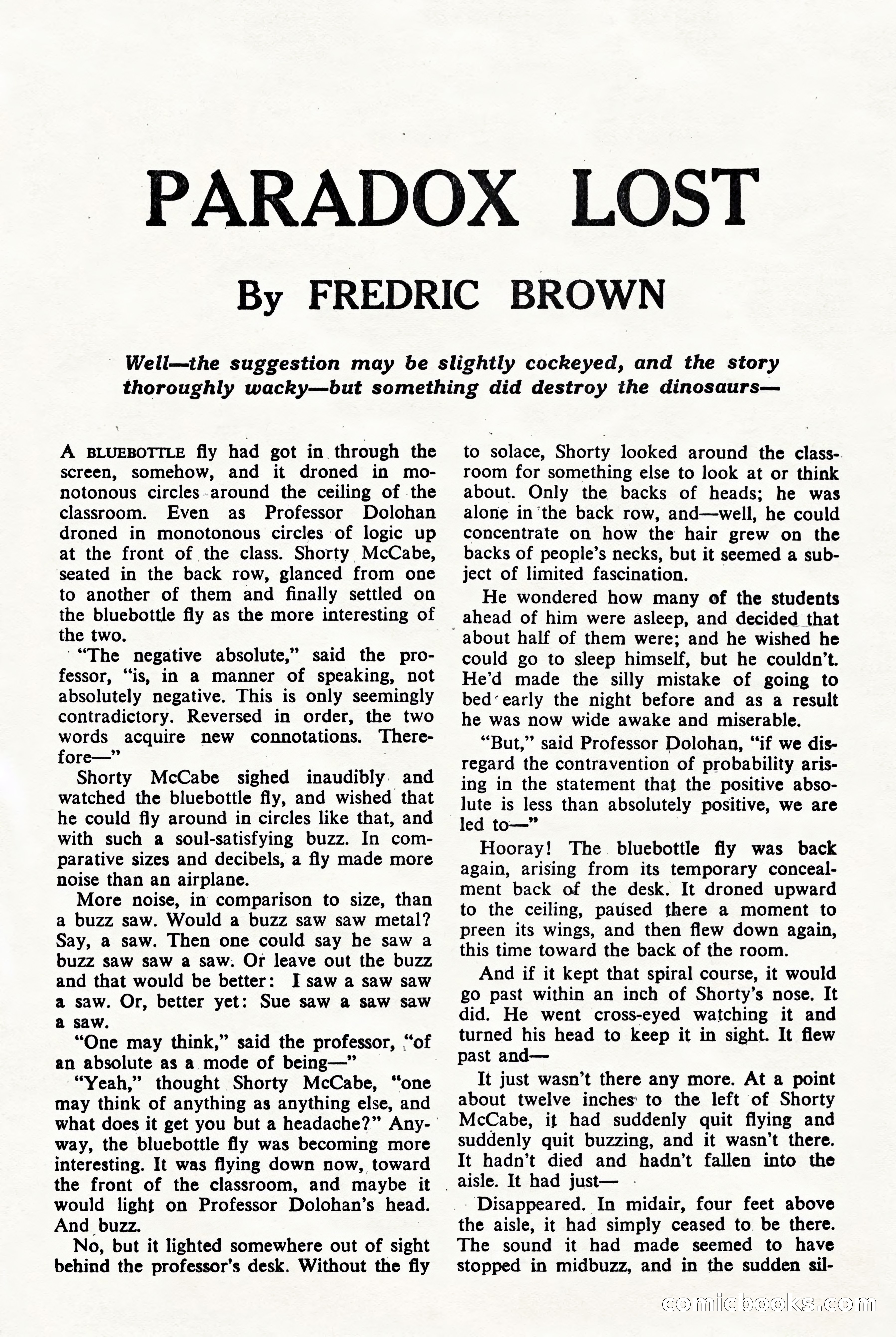 Astounding Science Fiction (UK Edition) — page 50 of 68