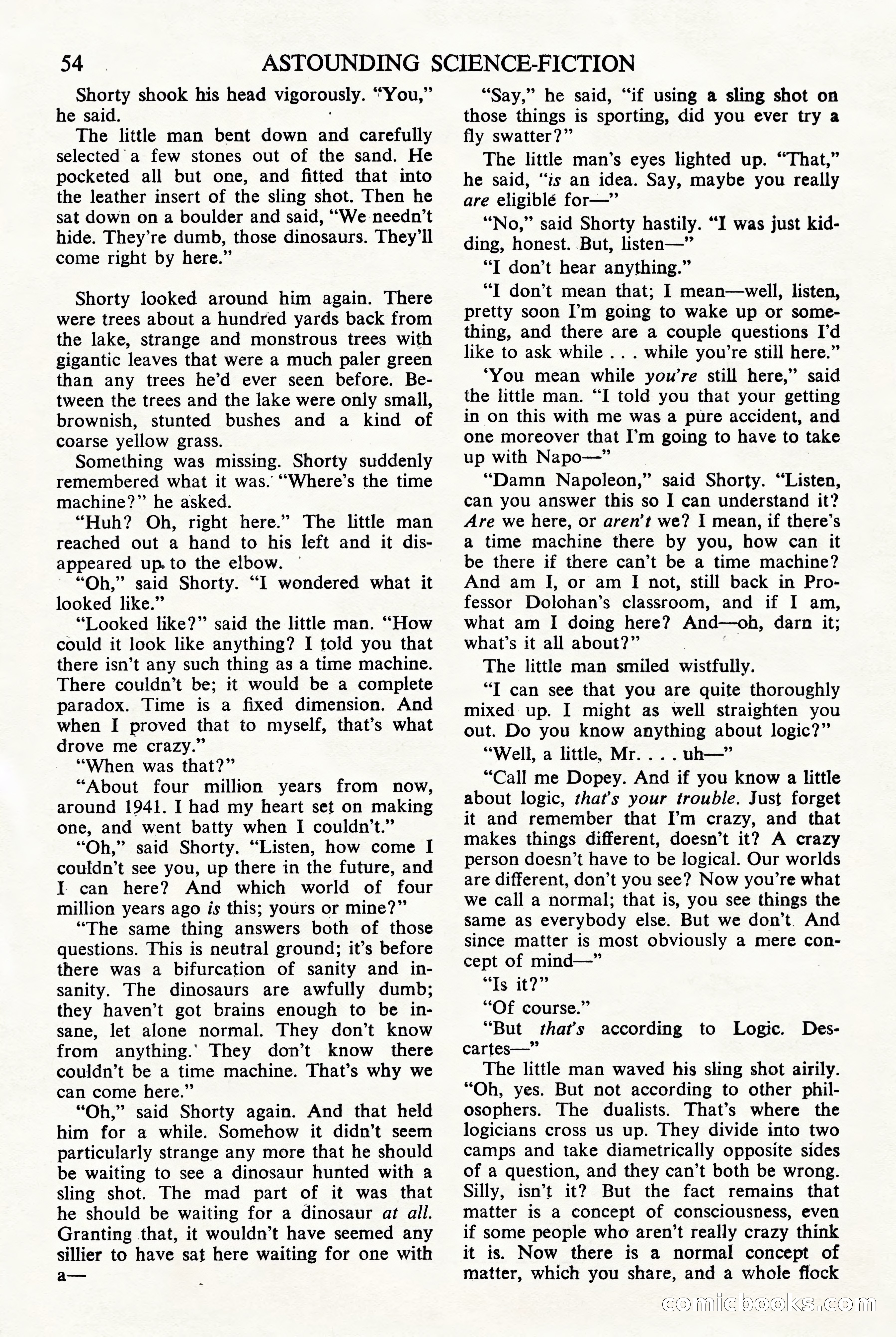 Astounding Science Fiction (UK Edition) — page 56 of 68