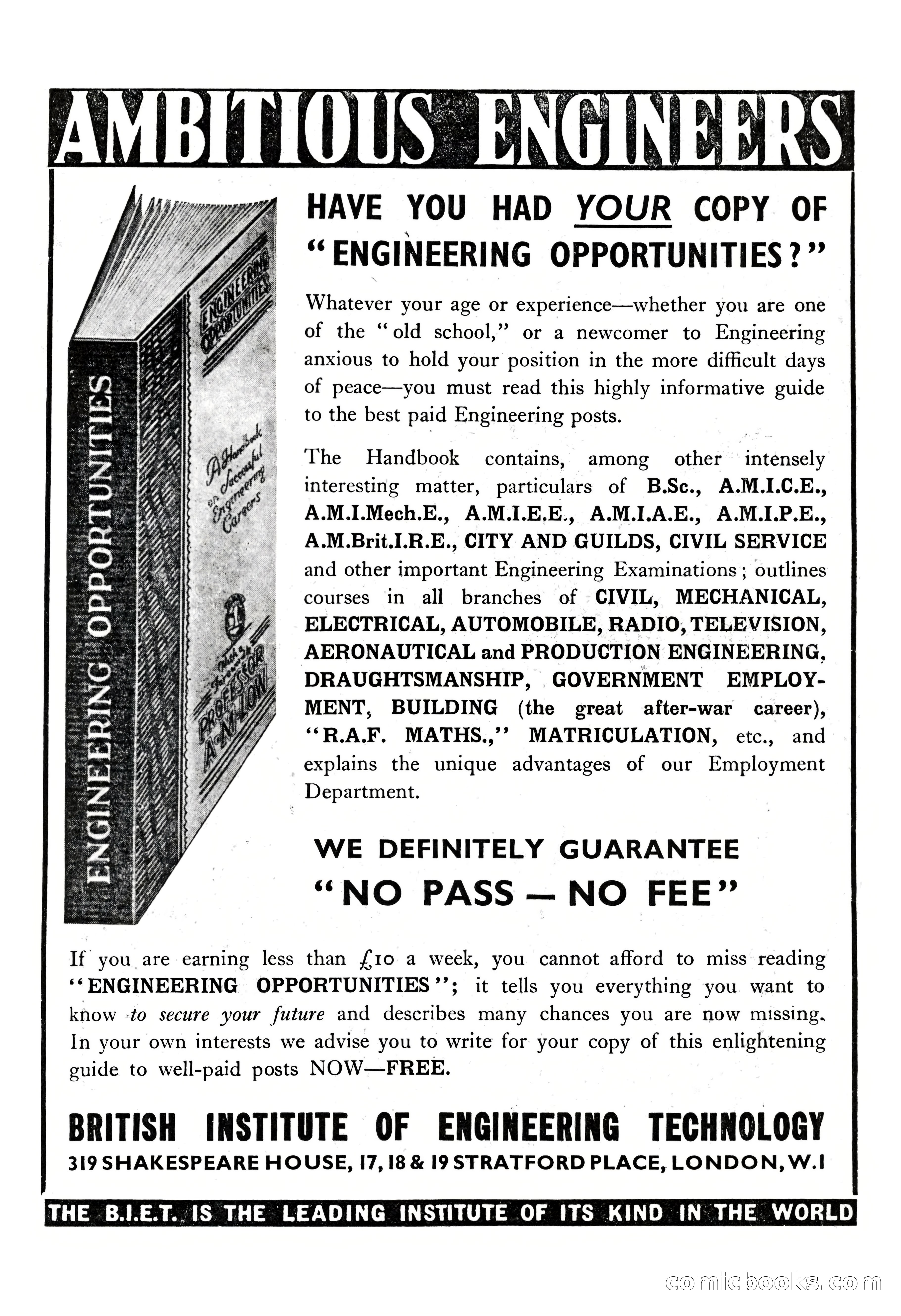 Astounding Science Fiction (British Edition), April 1944 — page 2 of 68