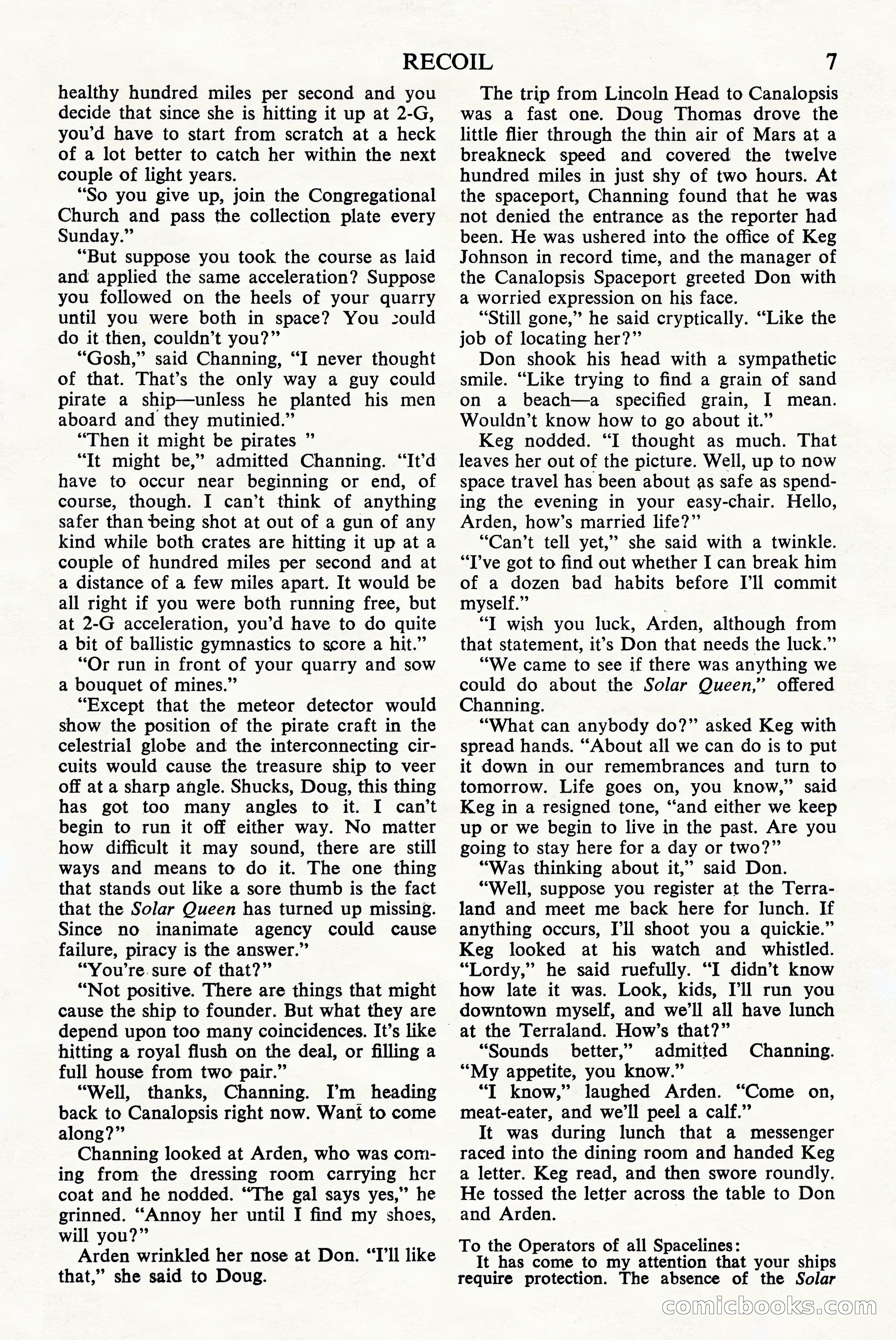 Astounding Science Fiction (British Edition), April 1944 — page 9 of 68