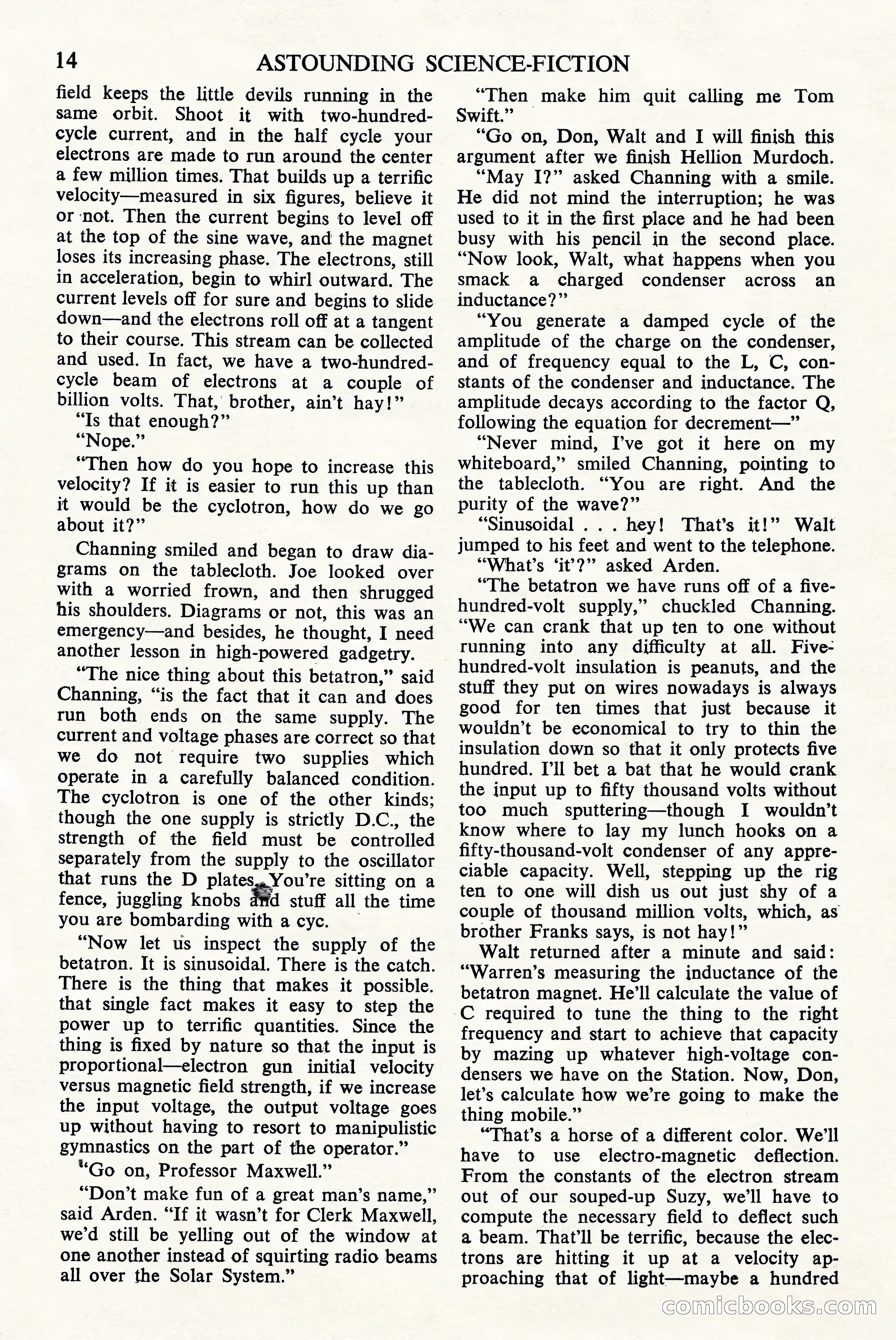 Astounding Science Fiction (British Edition), April 1944 — page 16 of 68