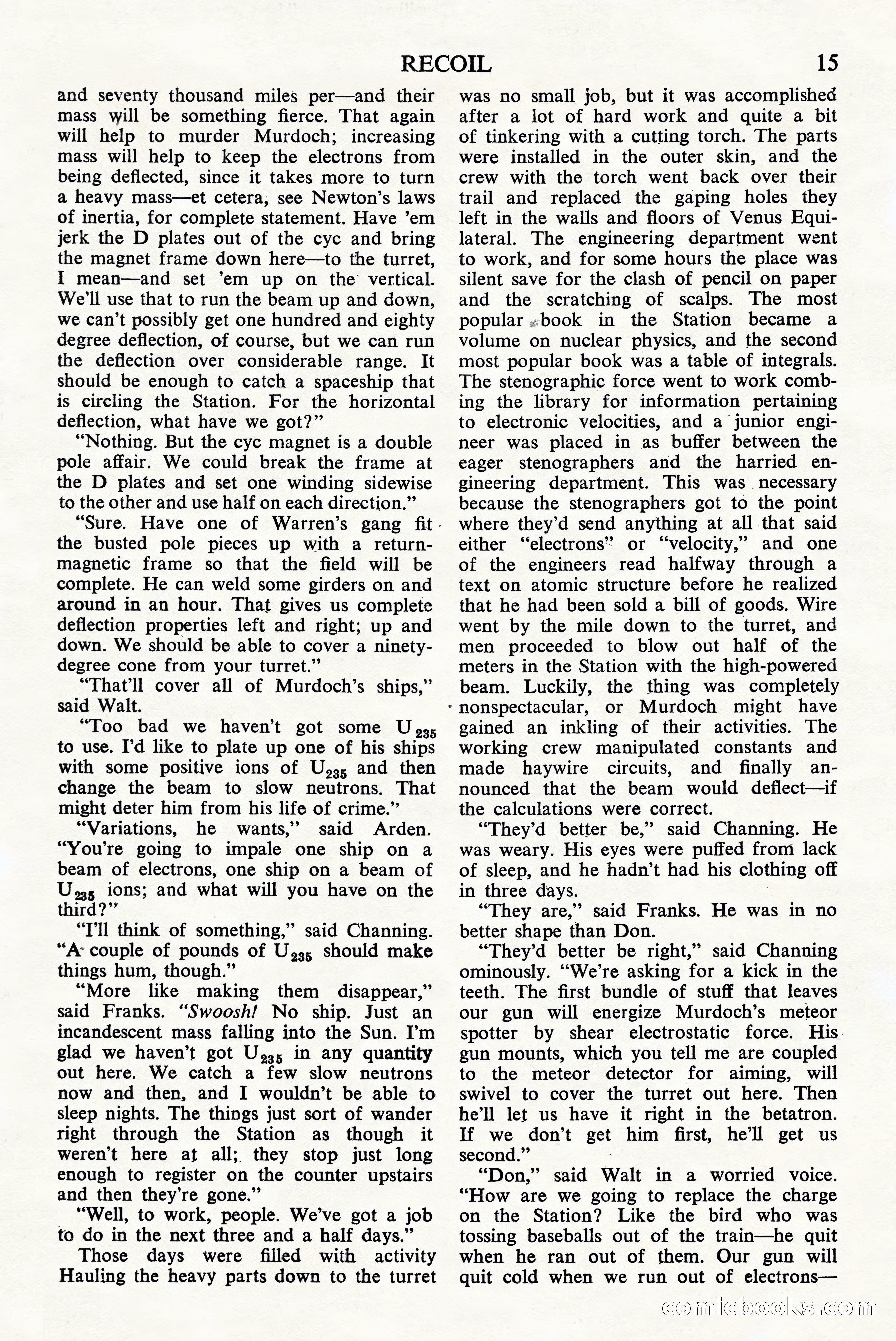 Astounding Science Fiction (British Edition), April 1944 — page 17 of 68