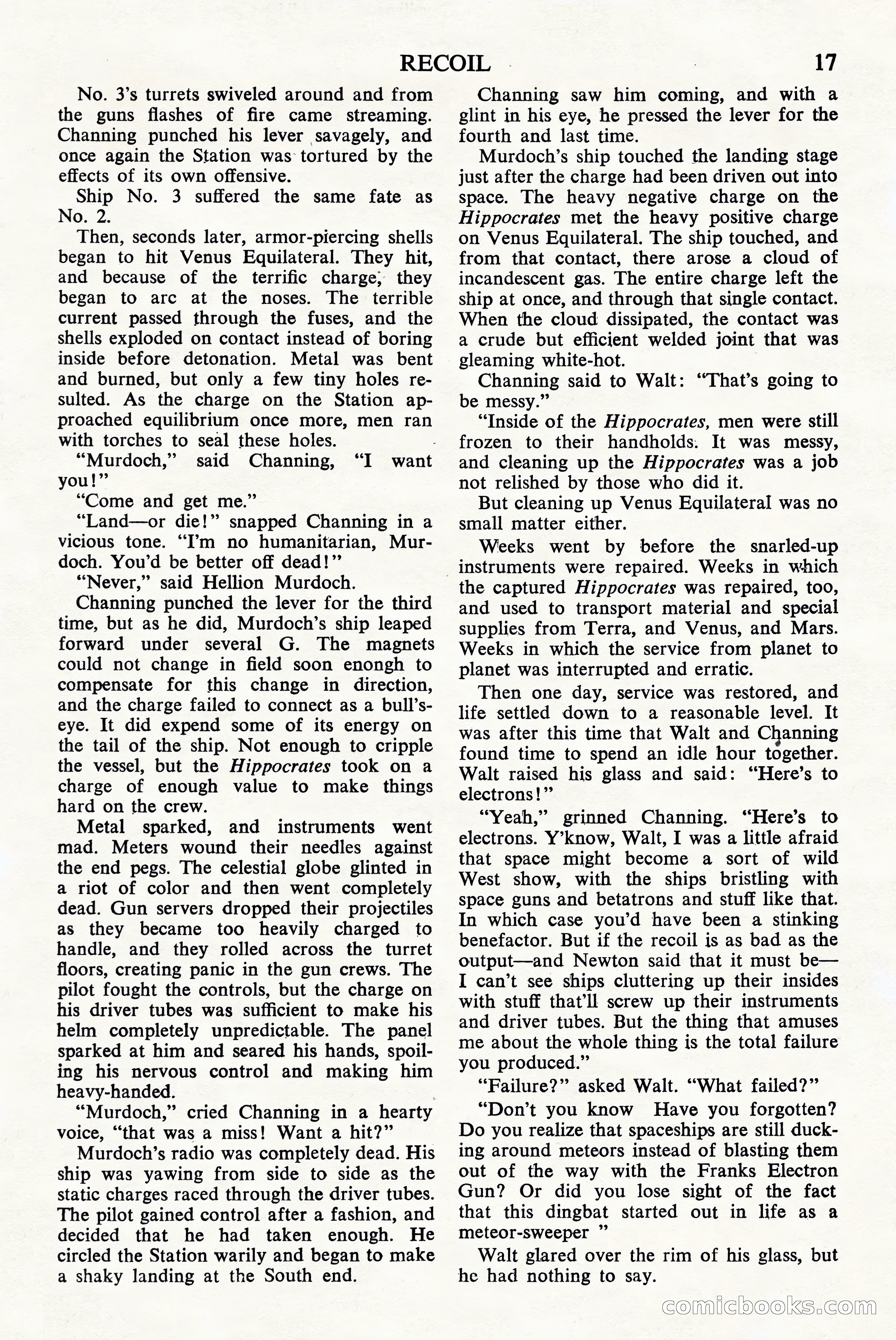 Astounding Science Fiction (British Edition), April 1944 — page 19 of 68