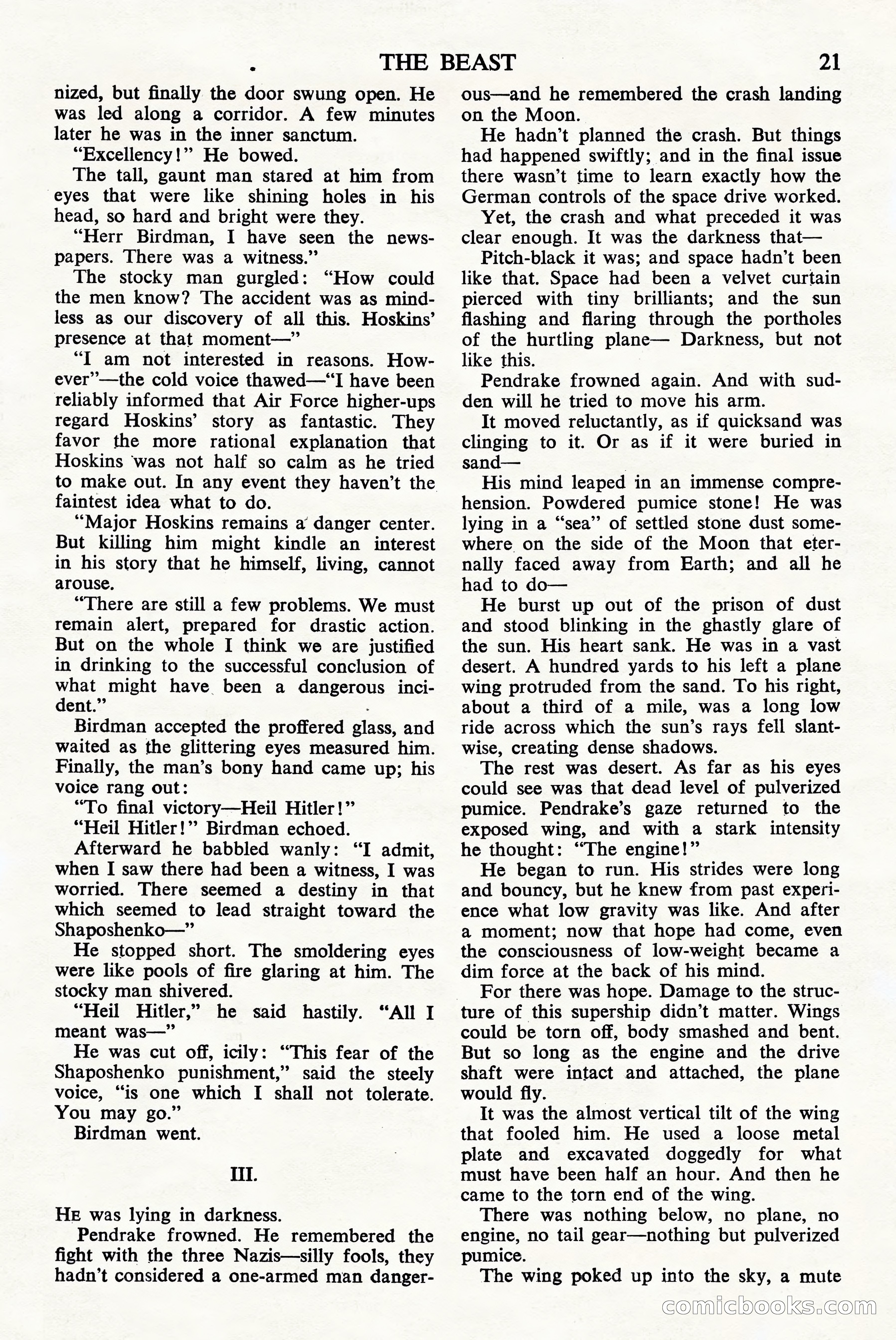 Astounding Science Fiction (British Edition), April 1944 — page 23 of 68